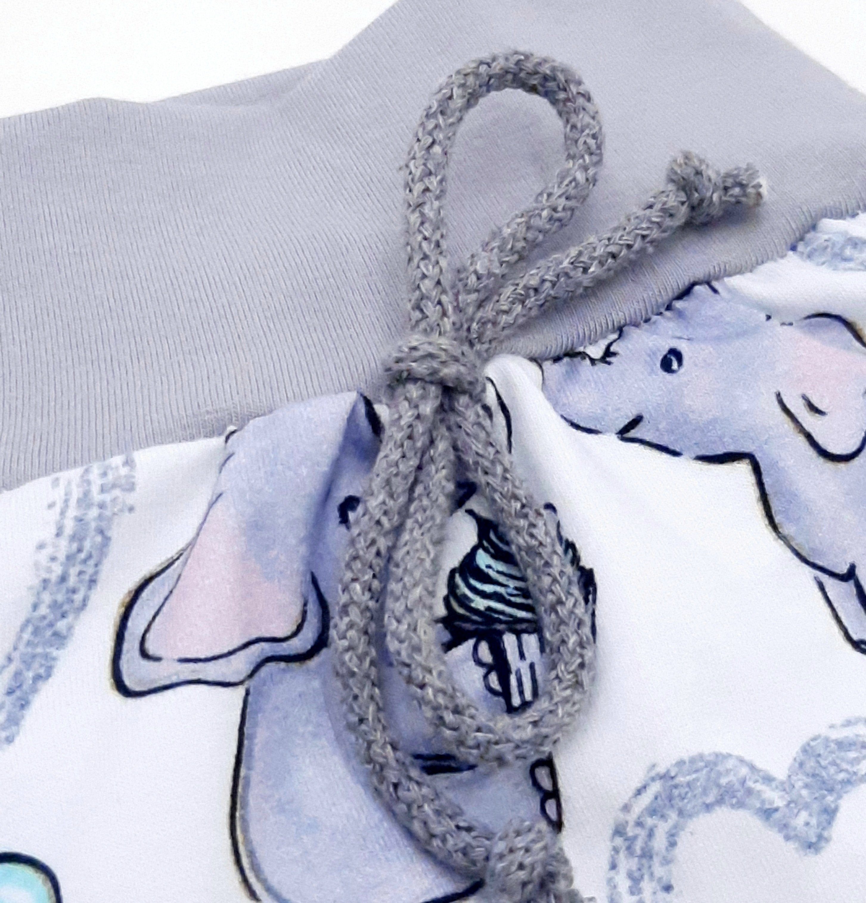 Land-Juwelen Pumphose ELEFANT WEIß GRAU Pumphose günstig online kaufen