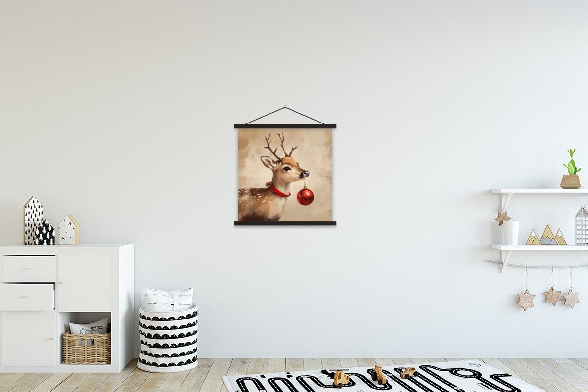 MuchoWow Poster Weihnachten - Hirsch - günstig online kaufen