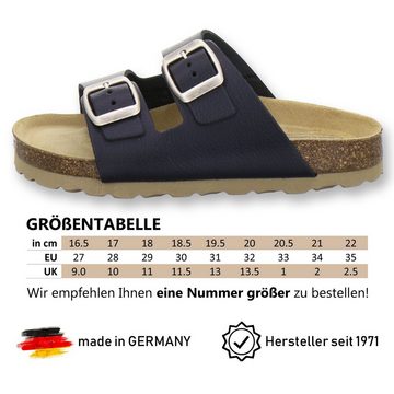 AFS-Schuhe 1100 Pantolette für Kinder aus Leder mit Fußbett, Made in Germany