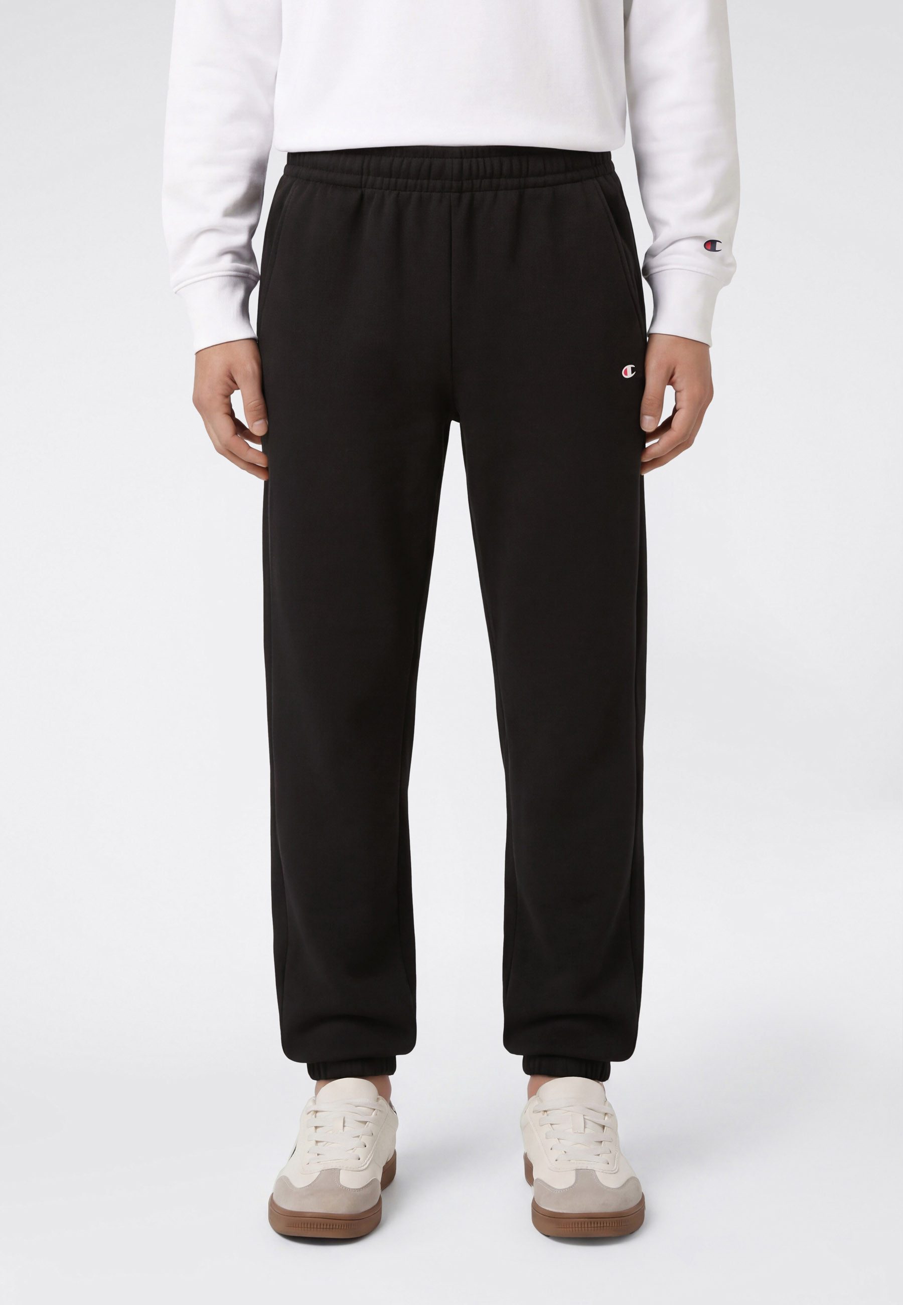 Champion Jogginghose SPORTWEAR CUFFED PANTS Loose Fit mit Cuffed-Beinabschlüssen, aus Baumwolle und Polyester