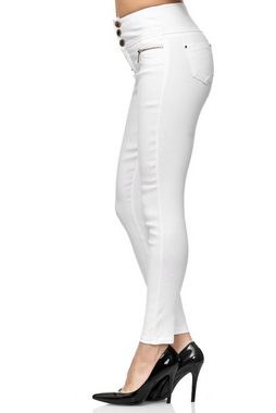 Elara High-waist-Jeans Elara Damen Stretch Hose High Waist Jeggings (1-tlg)