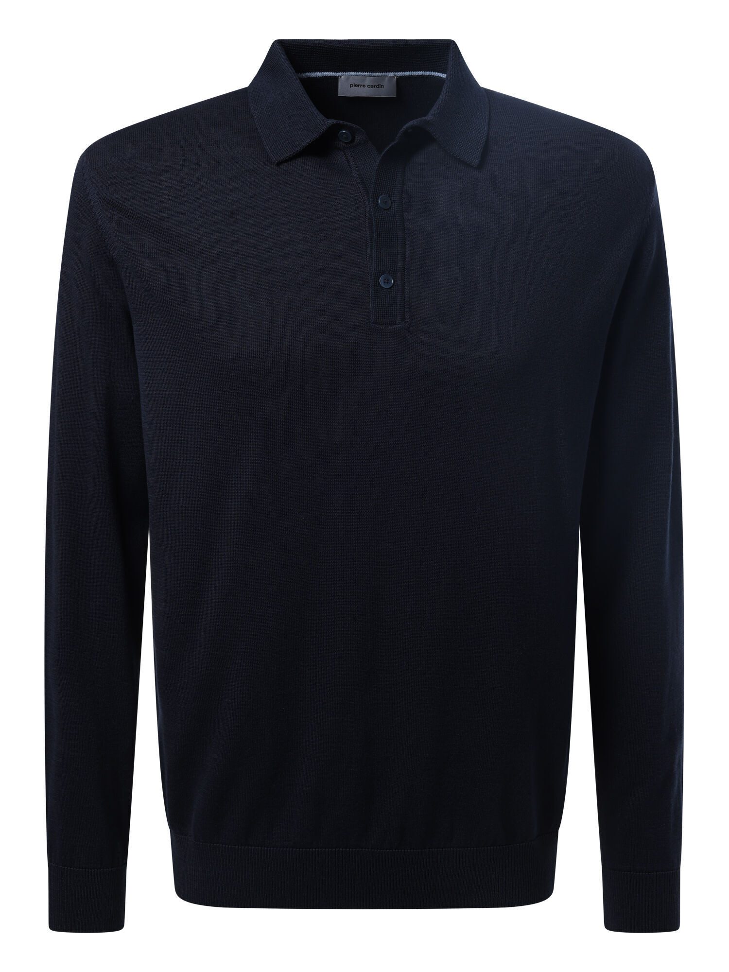 Pierre Cardin Strickpullover mit Polo-Kragen günstig online kaufen