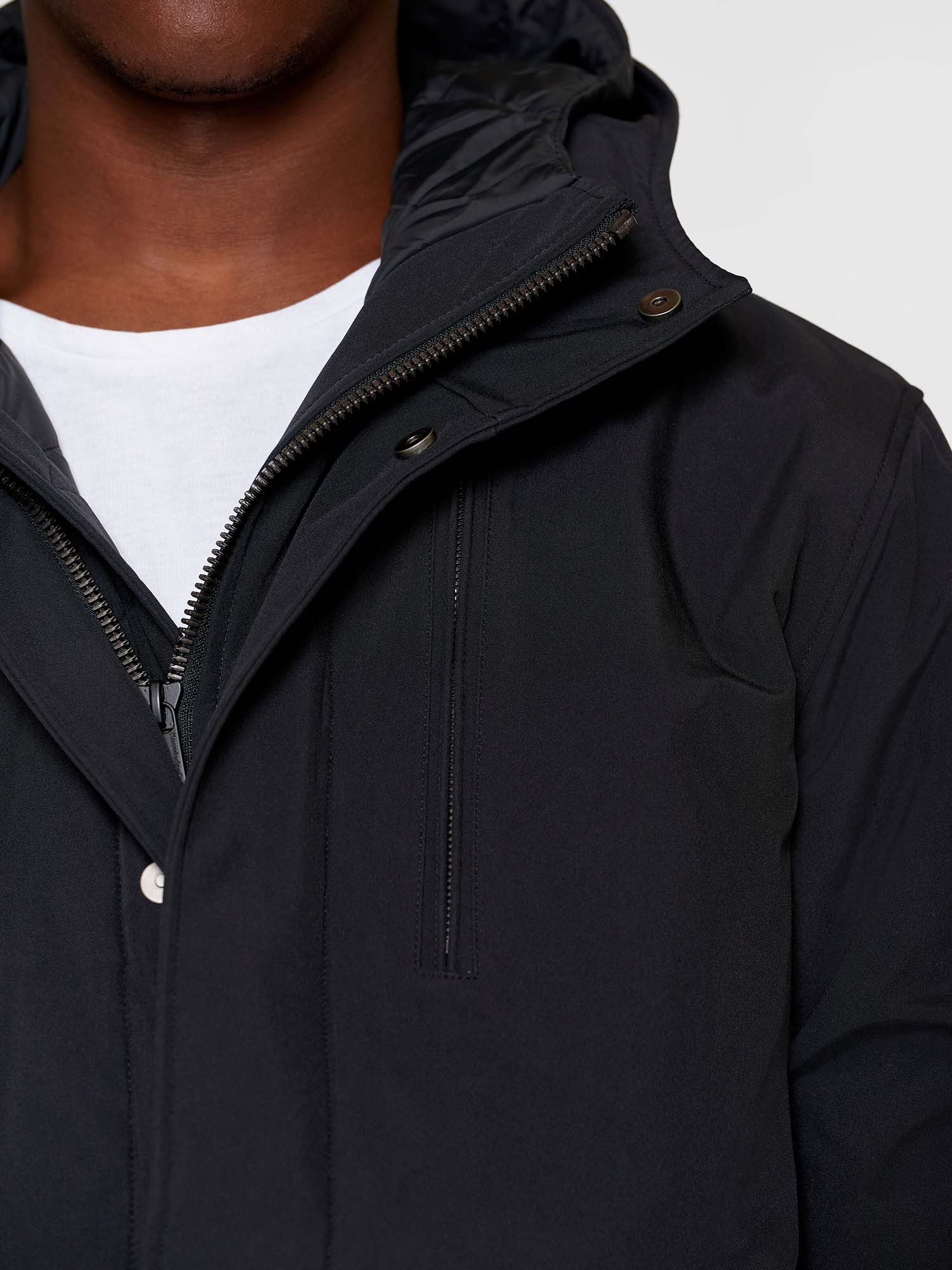 KnowledgeCotton Apparel Winterjacke Climate Shell Jacket Männer