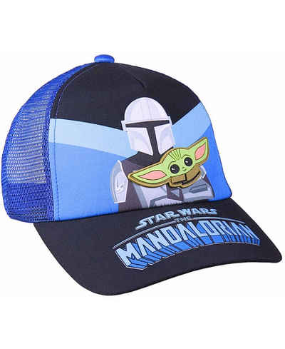 Star Wars Baseball Cap THE MANDALORIAN Kinder Mesh Sommerkappe mit 3D Details Розмір 53 cm