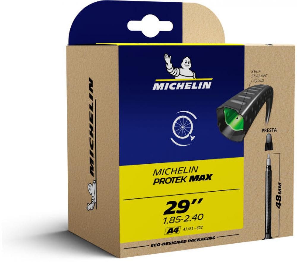 Michelin Fahrradschlauch Michelin Schlauch A4 Protek Max 29x1.85-2.40 47/61-622 SV 48 mm