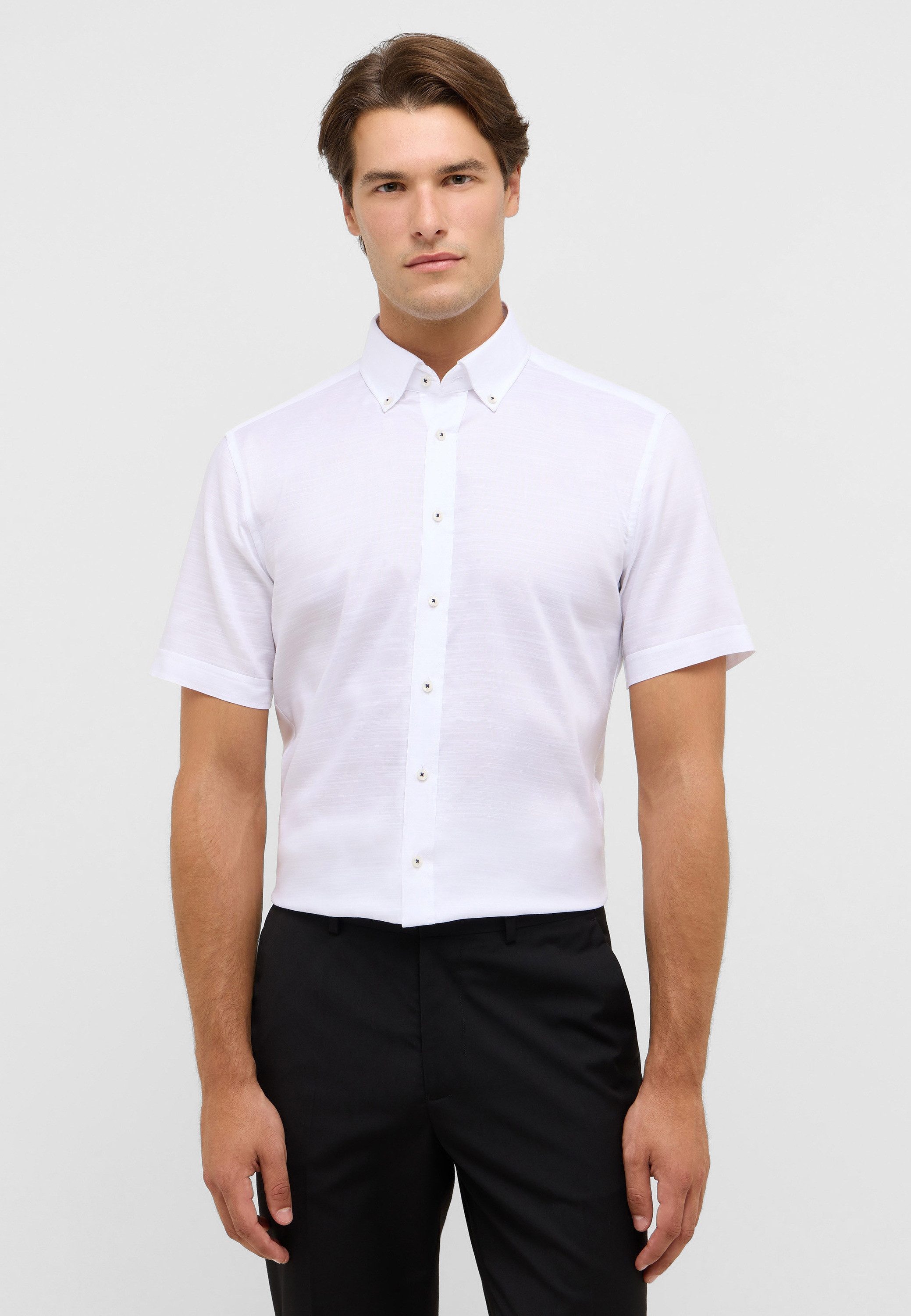 Eterna Kurzarmhemd SLIM FIT EASY IRON günstig online kaufen