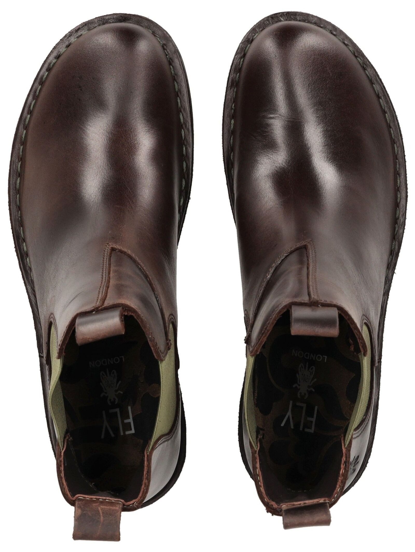 Fly London Fly London Stiefelette Leder/Textil Stiefelette