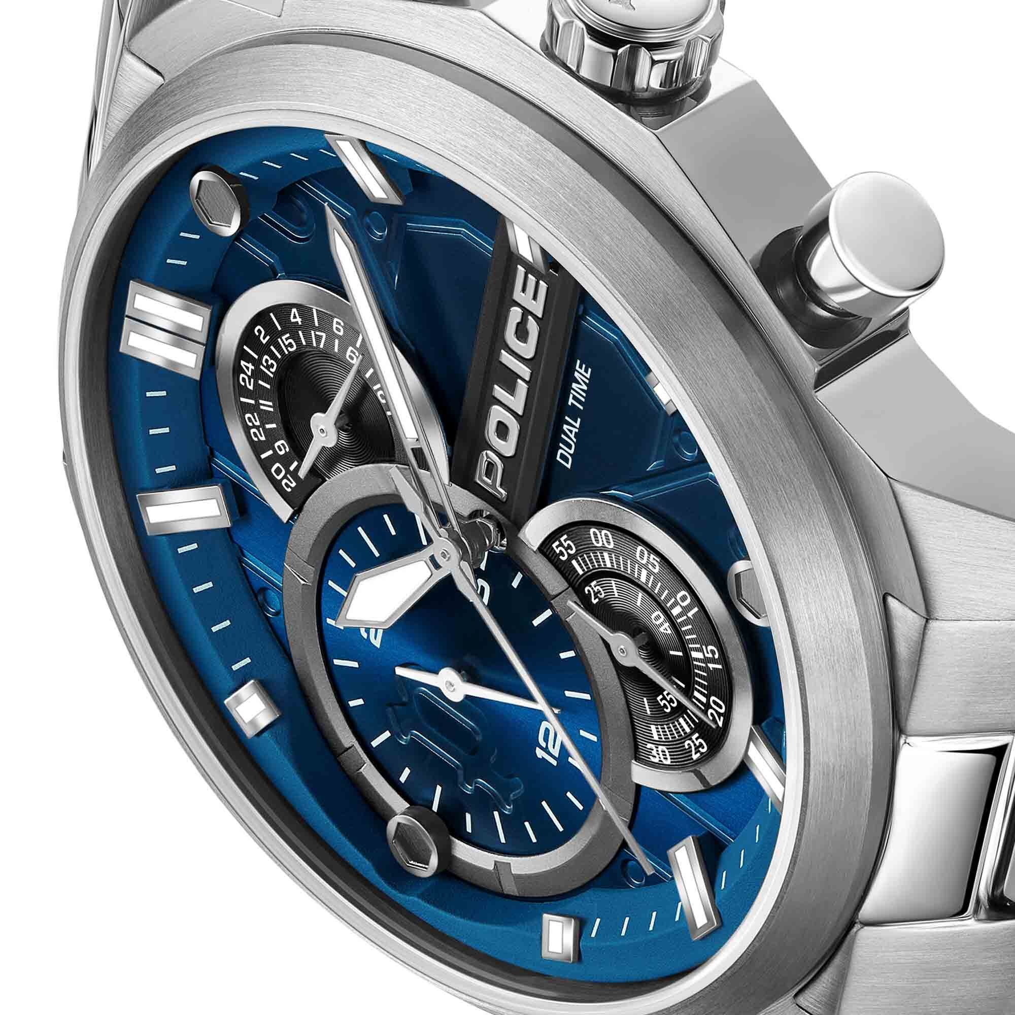 Police Quarzuhr Quarzuhr Herrenuhr 46 mm Quarz Herren