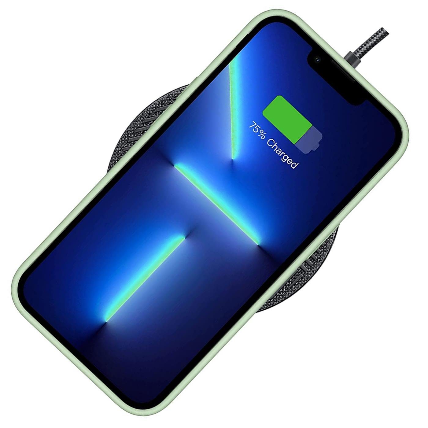 CoolGadget Handyhülle Silikon Case für das iPhone 14 Pro Max Slim TPU Cover 6,7 Zoll, Weiche Schutz Hülle mit Innen Fleece aus Stoff Handy Tasche – Bild 5 von 5
