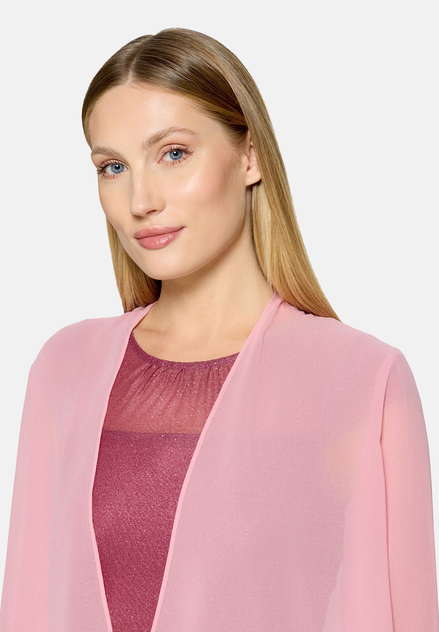 Vera Mont Blusenjacke Damen ohne Verschluss
