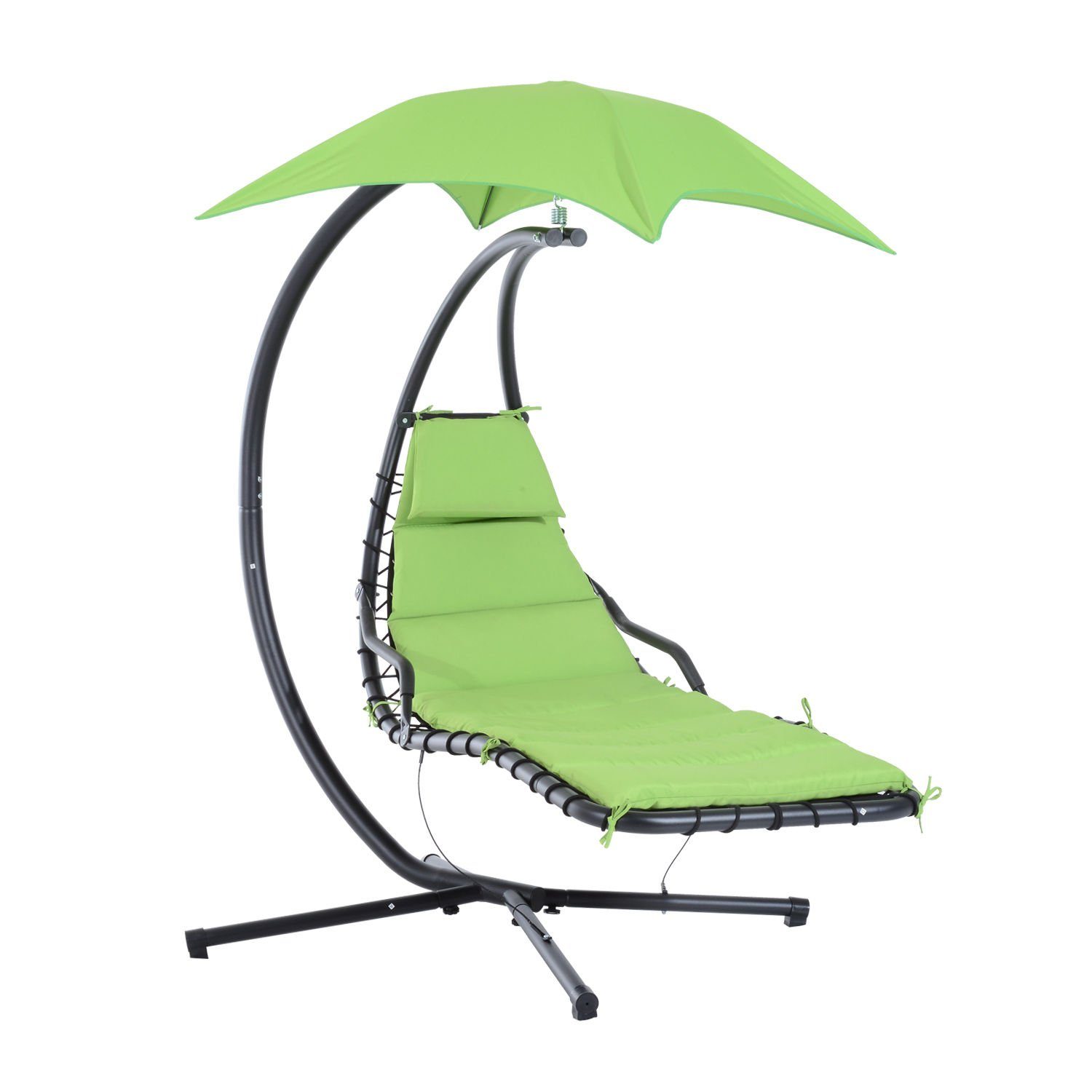 Outsunny Gartenliege »Schwingliege mit Sonnenschutz« online kaufen OTTO