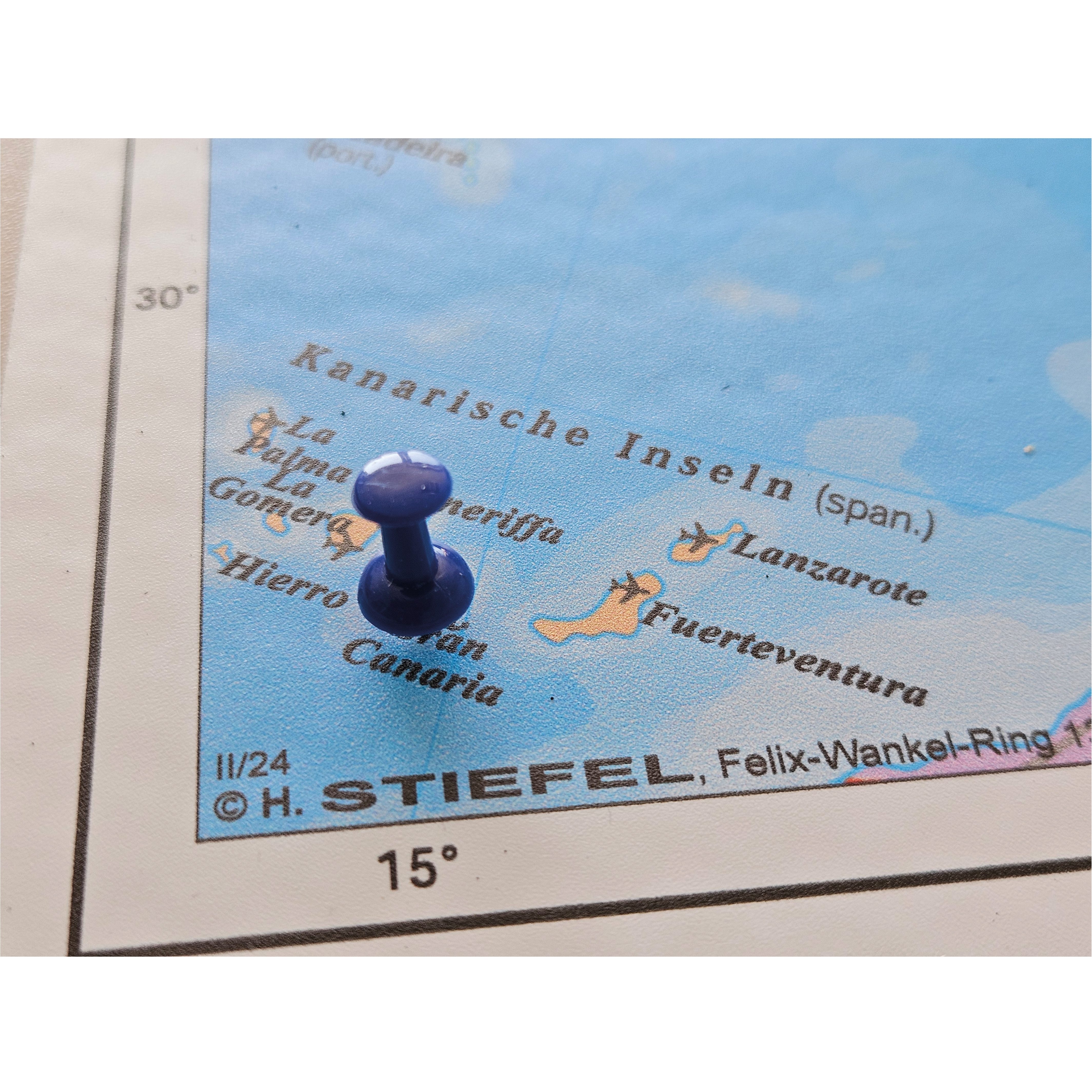 STIEFEL Pinnwand Staaten Europas zum Pinnen auf Wabenplatte, 81 x 56 cm günstig online kaufen