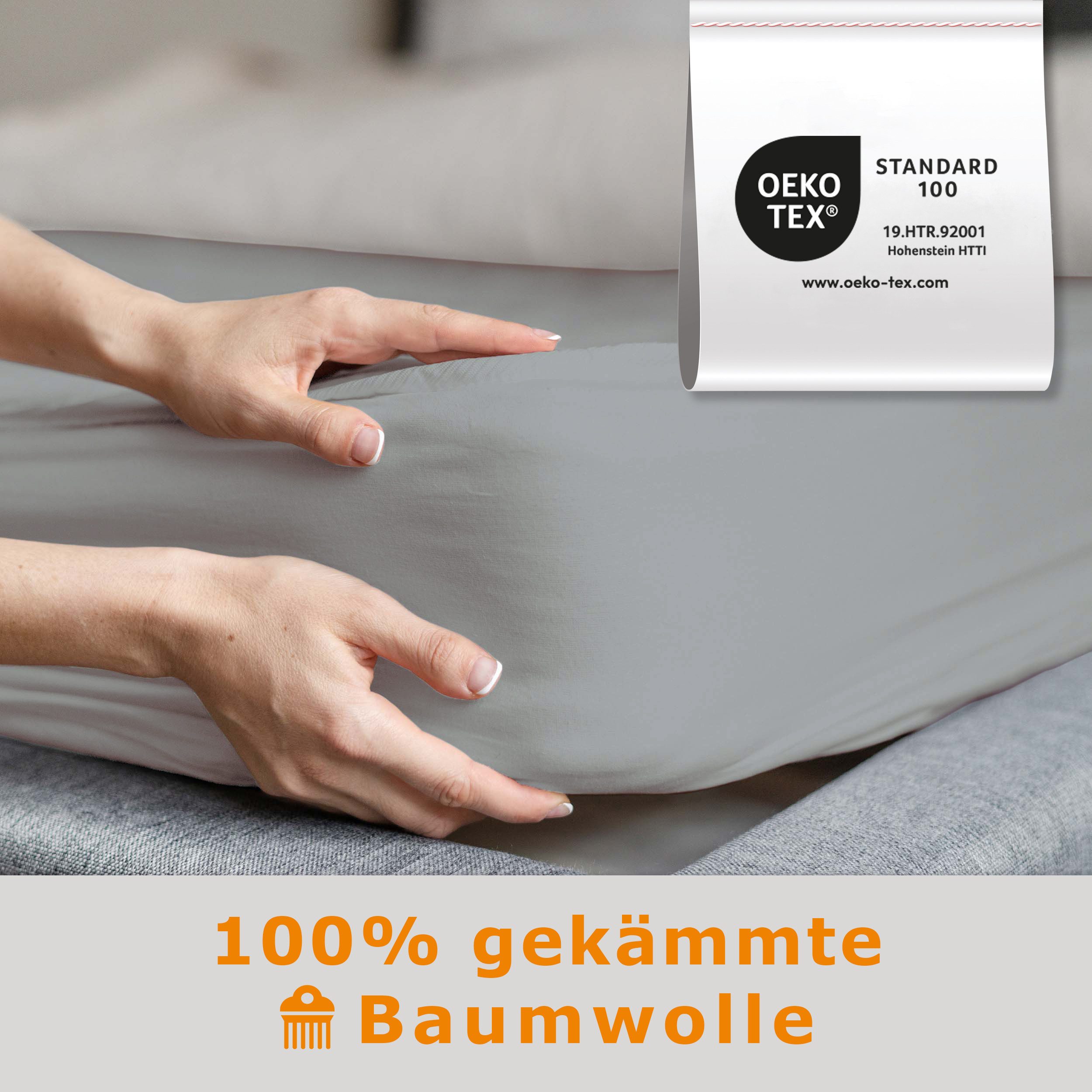 home4good Spannbettlaken viele Größen, viele Farben, günstig online kaufen