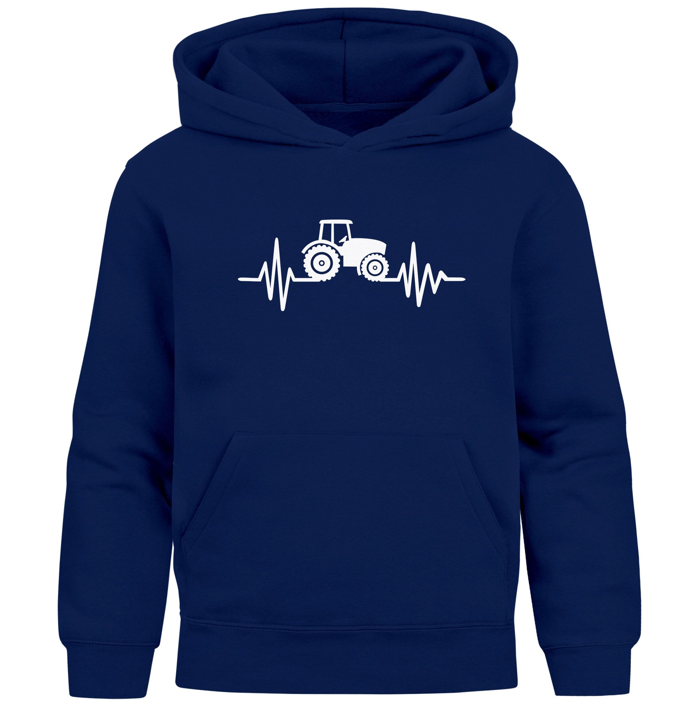 Hoodie Kinder Hoodie Jungen Traktor Trekker Aufdruck Print Jungengeschenke