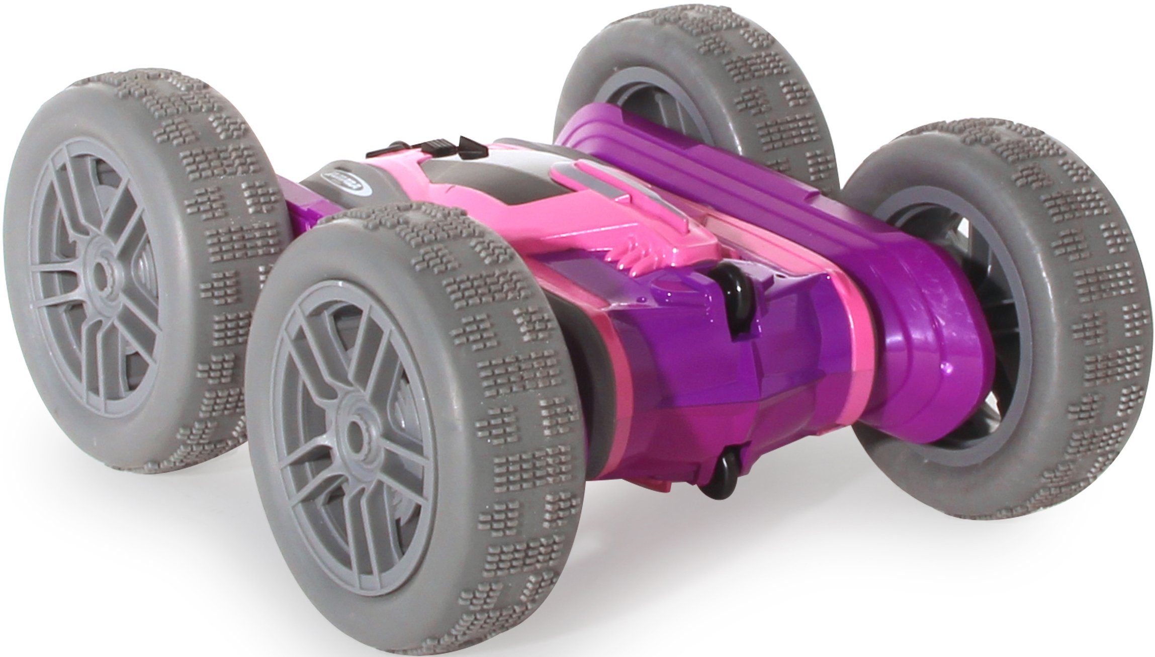 2,4GHz, Jamara RC-Auto Stuntcar SpinX mit lila-rosa, zuschaltbarem LED-Licht