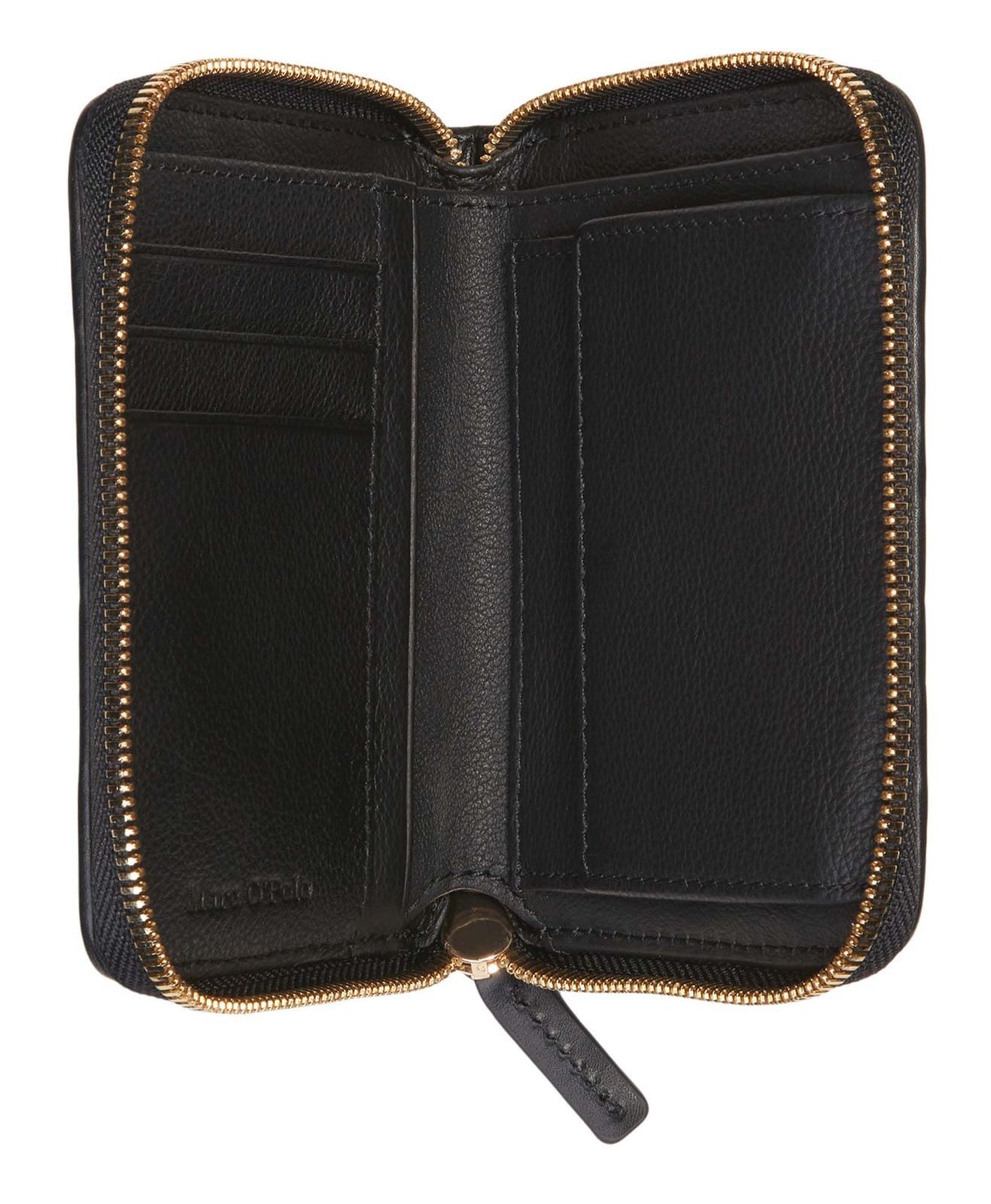 Marc O'Polo Geldbörse Zip Wallet, aus echtem Rindsleder mit RFID-Blocker Schutz