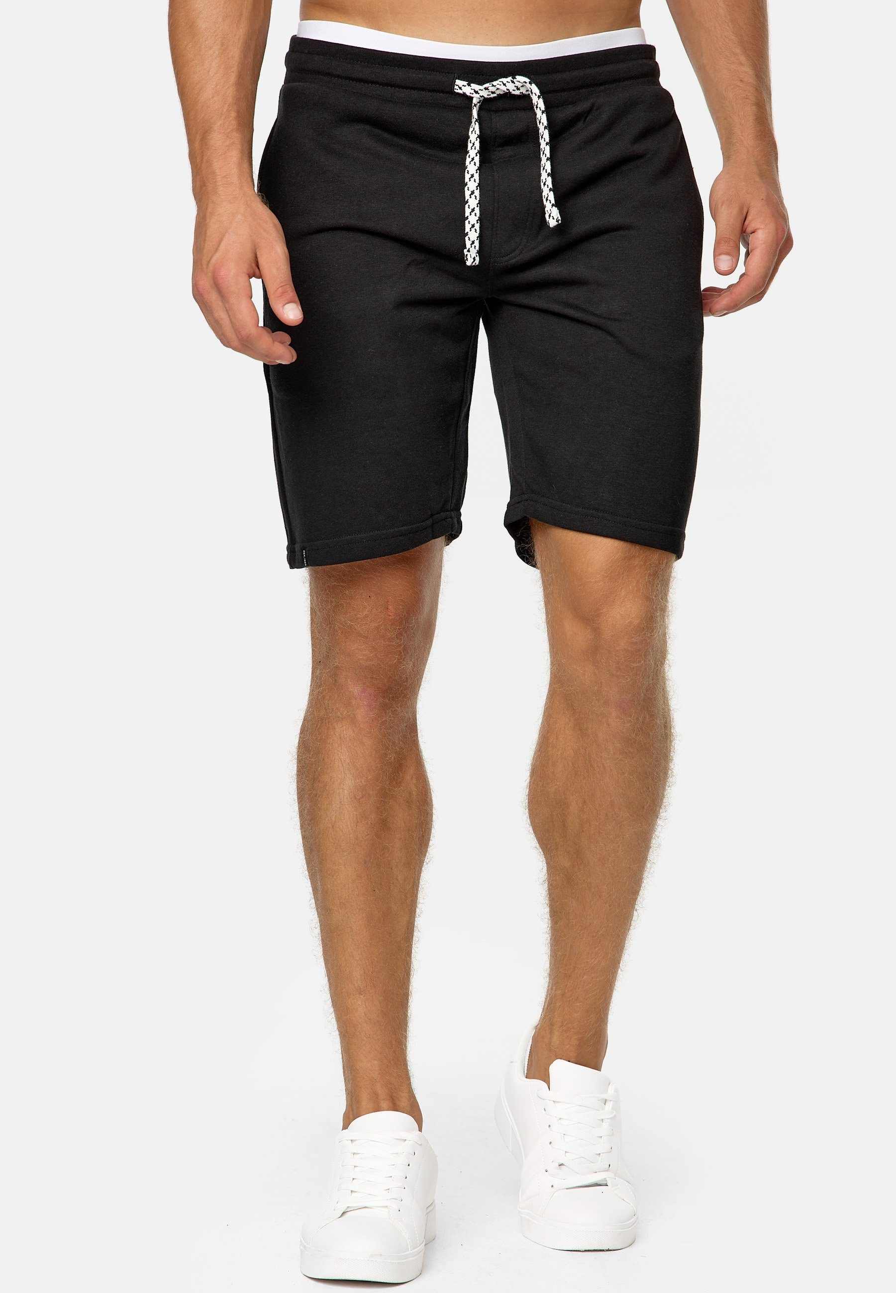 Indicode Sweatshorts Aldrich elastischer Bund mit günstig online kaufen