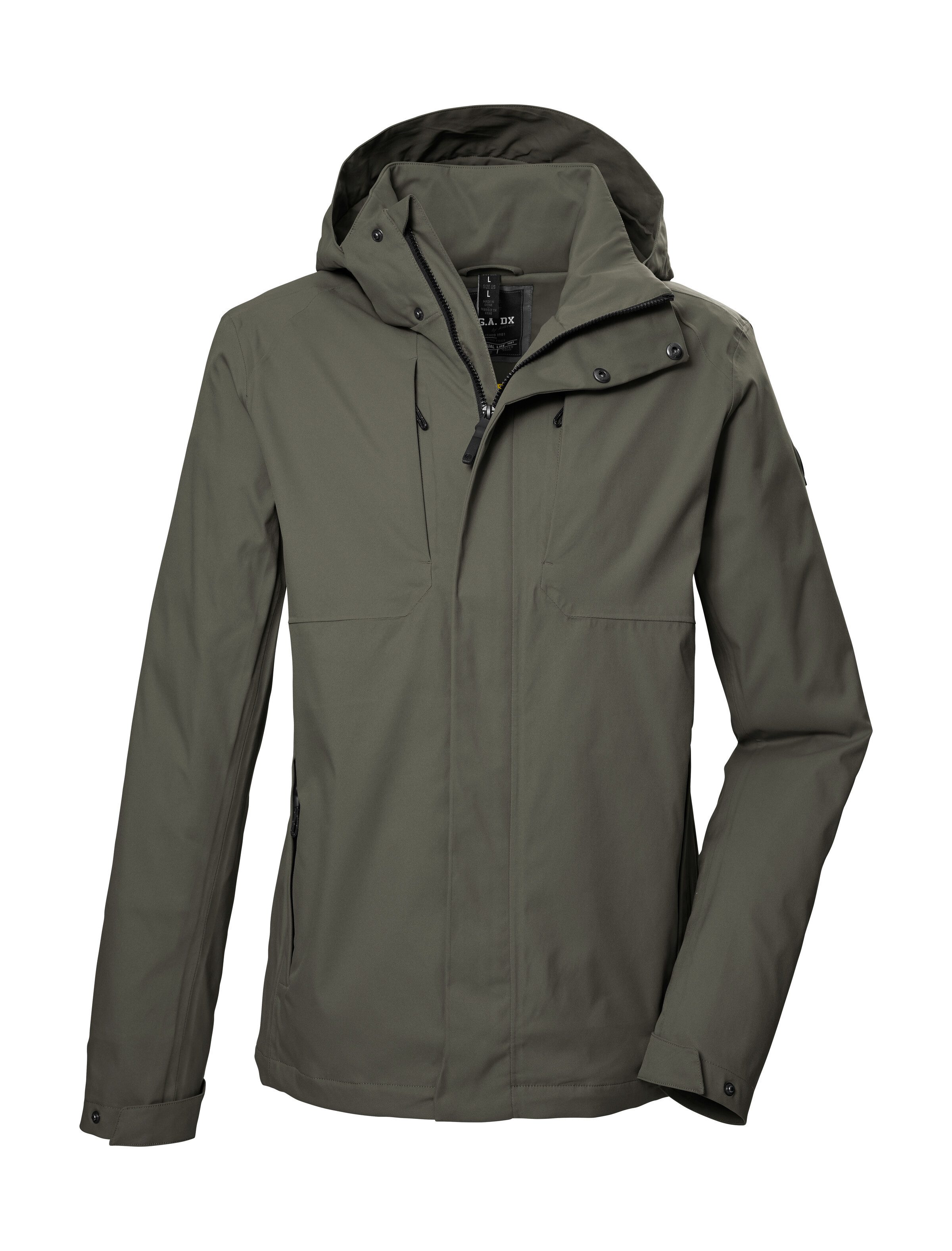 G.I.G.A. DX by killtec Funktionsjacke GS 59 MN JCKT Herrenjacke im urbanen Look, wasser- und winddicht, atmungsaktiv