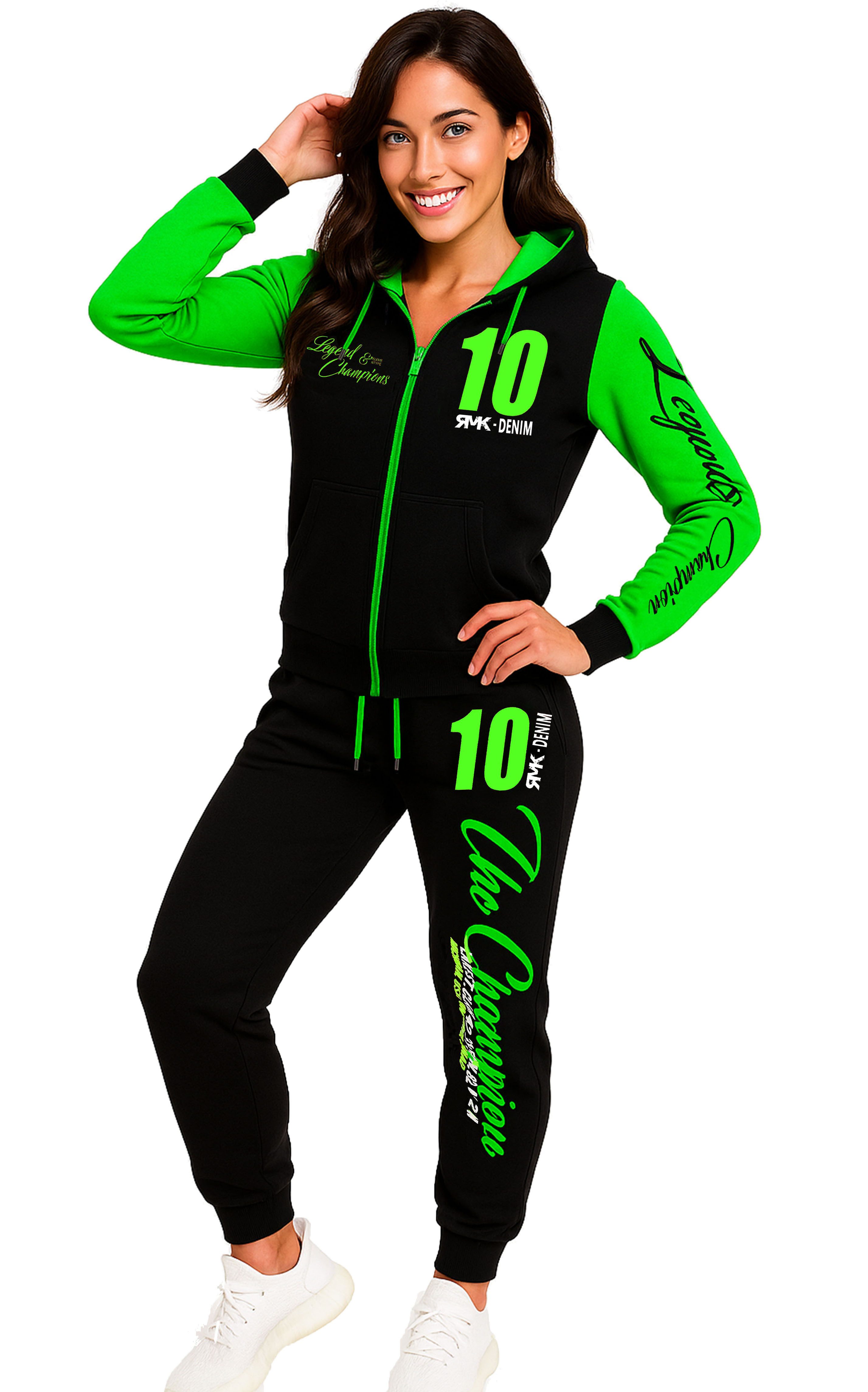 RMK Jogginganzug Damen Trainingsanzug Sportanzug Freizeitanzug Fitness 10 C günstig online kaufen