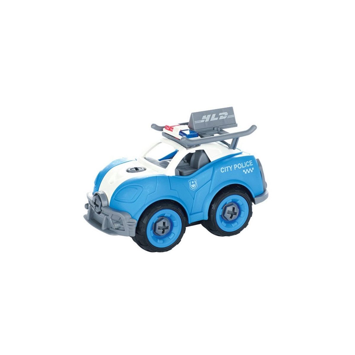 Toi-Toys Spielzeug-Auto Spielset mit Feuerwehr- und Polizeiauto