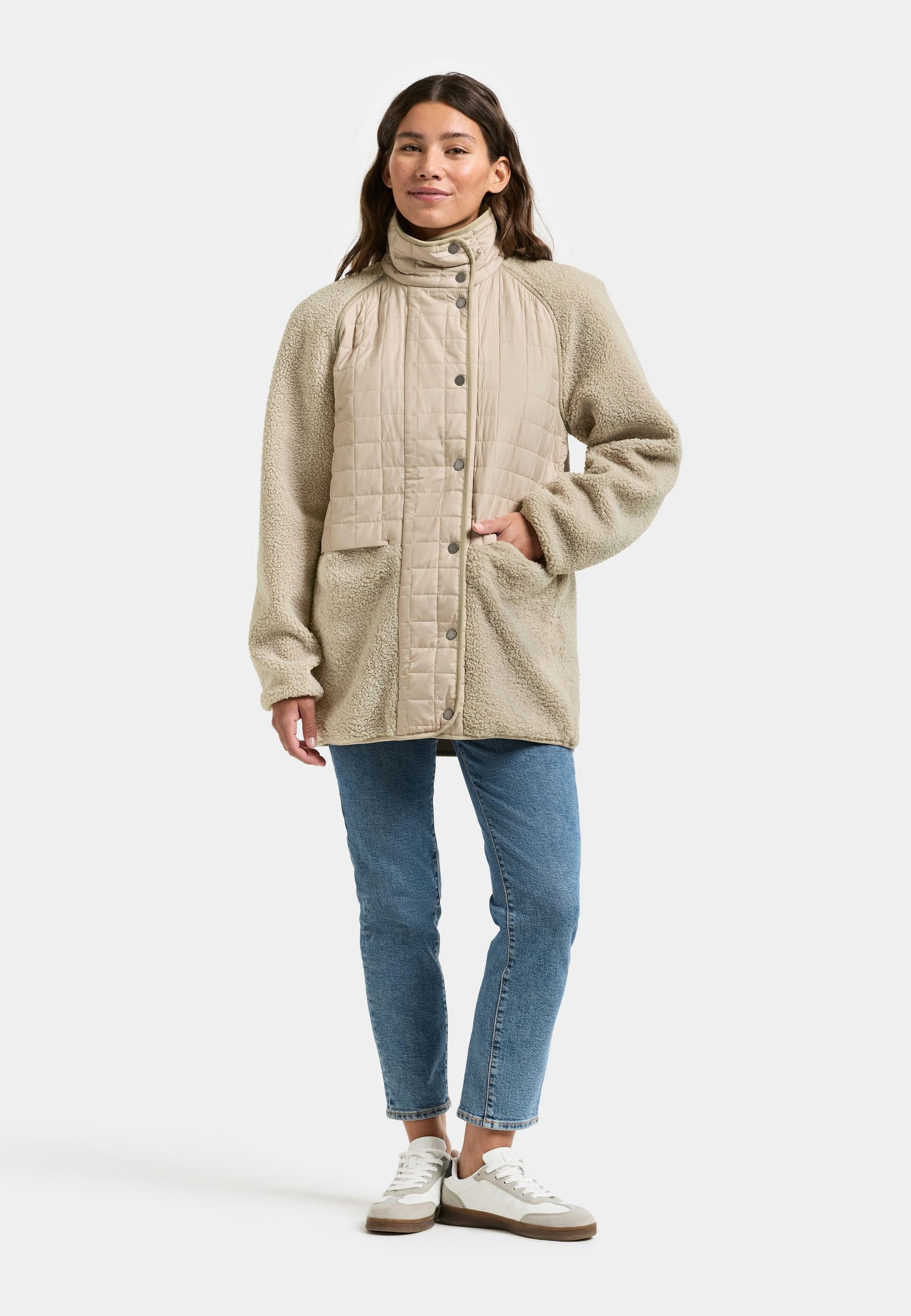 Didriksons Fleecejacke mit Taschen günstig online kaufen
