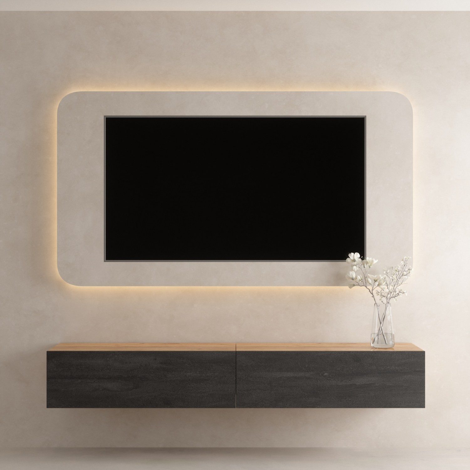 Planetmöbel TV-Board WEST (TV Lowboard, Fernsehschrank günstig online kaufen