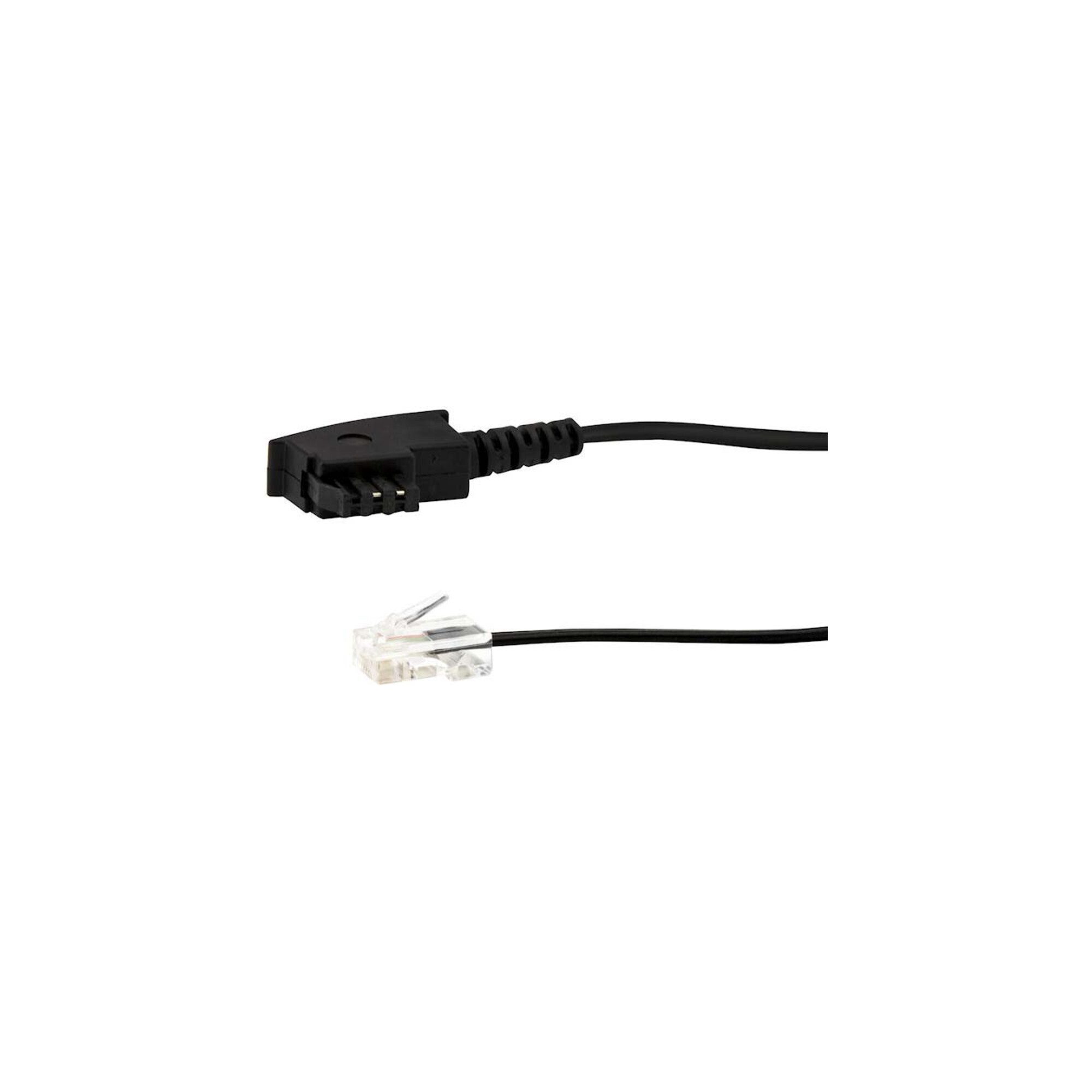 Contorion E+P Elektrik DSL-Anschlusskabel 3m TAE-F/RJ45 Stecker T180/3 X-Link Lade-und Datenkabel