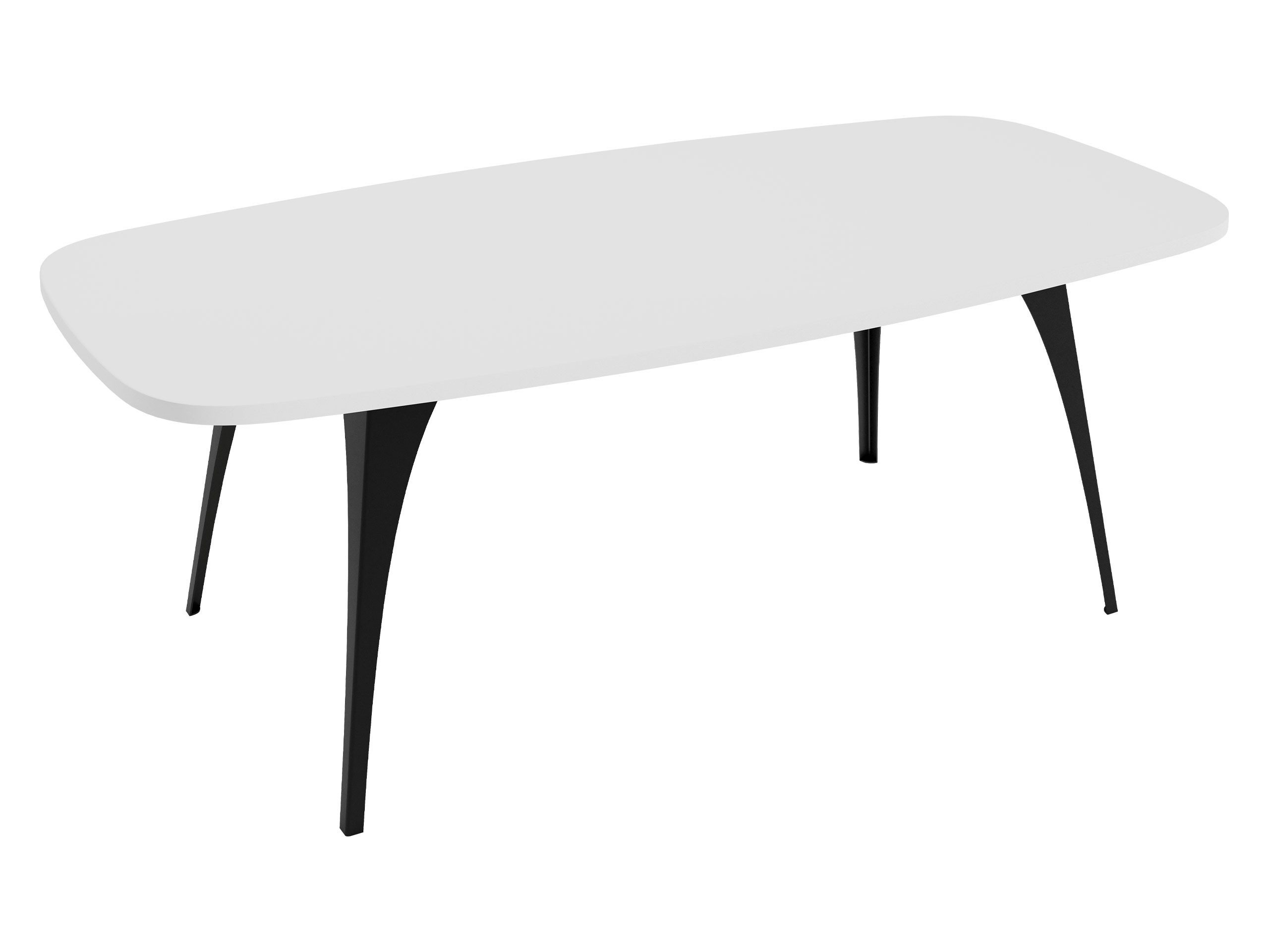 MIRJAN24 Couchtisch Fabiola, Beine aus Stahl, 120x60x45 cm