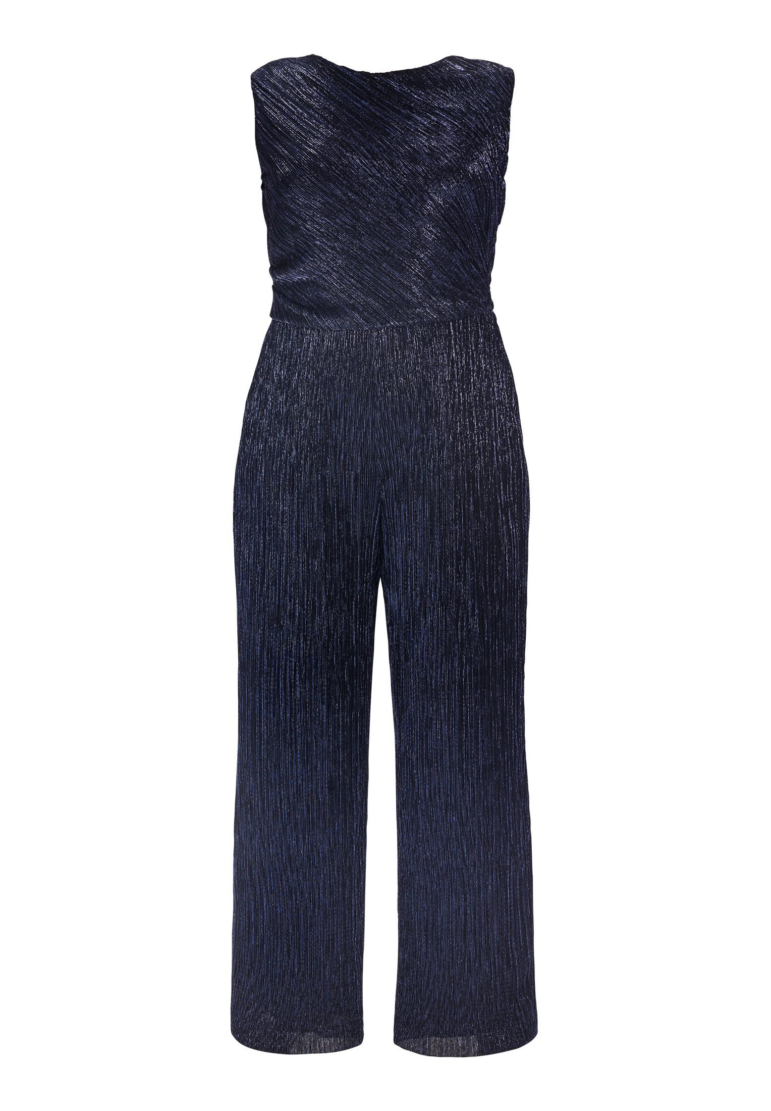 SWING Jumpsuit - festlicher Overall - Curve - Plissierter Lurex-Jumpsuit oh günstig online kaufen