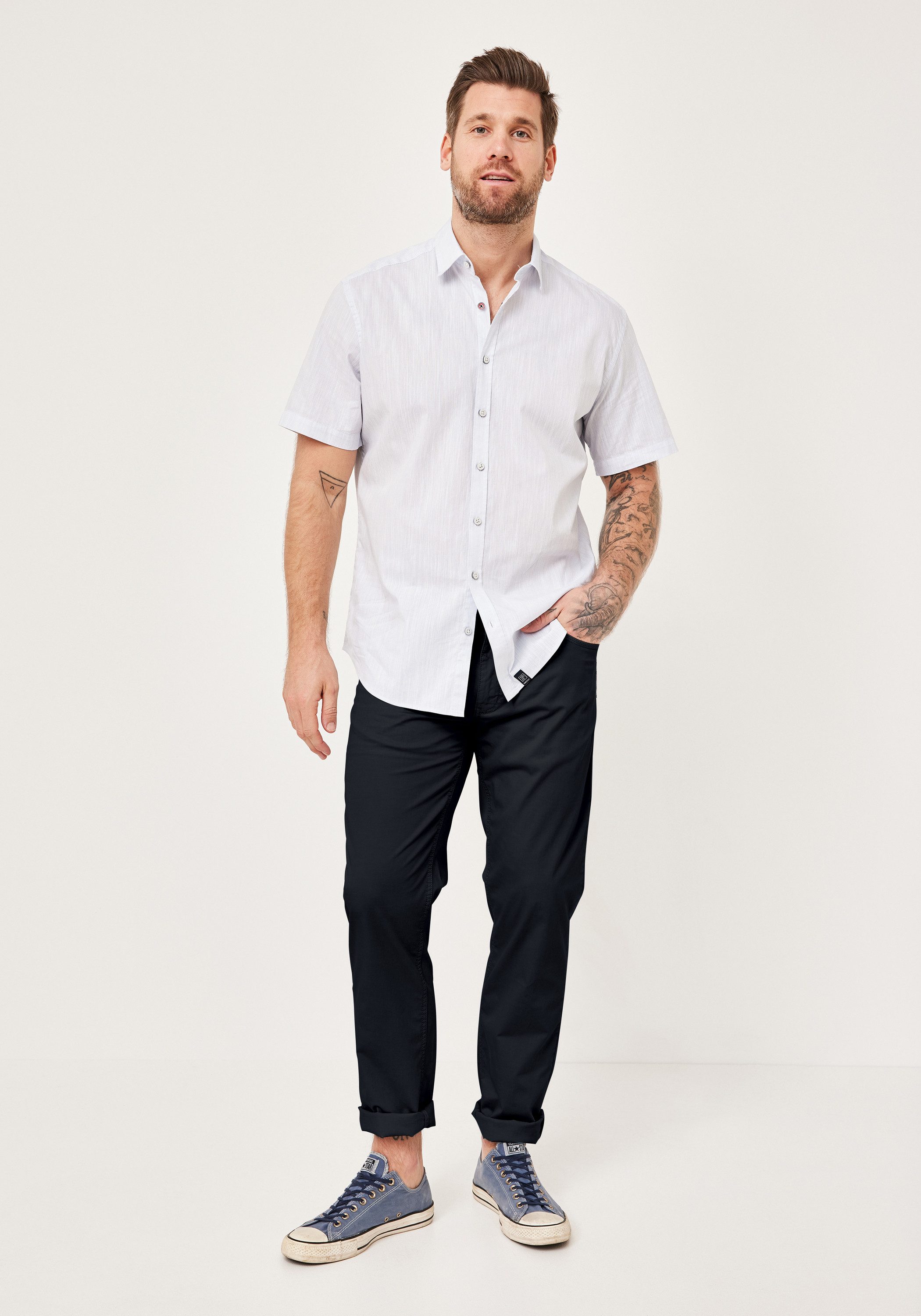 Redpoint Stoffhose MILTON Regular 5-Pocket Sommerhose mit Stretch