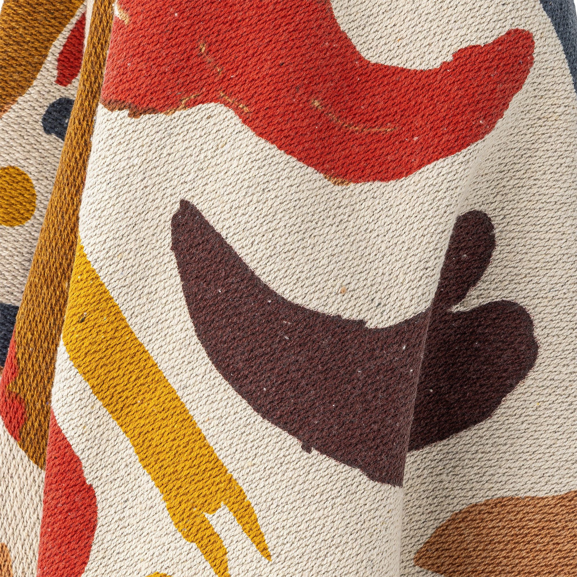 Bloomingville Tagesdecke Bloomingville Horus Decke, Orange