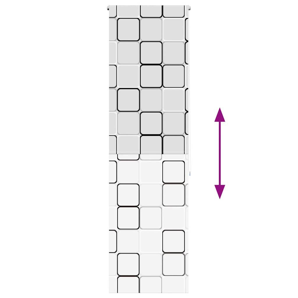 Rollo Duschrollo 70x240 cm Stoffbreite 66 cm, vidaXL