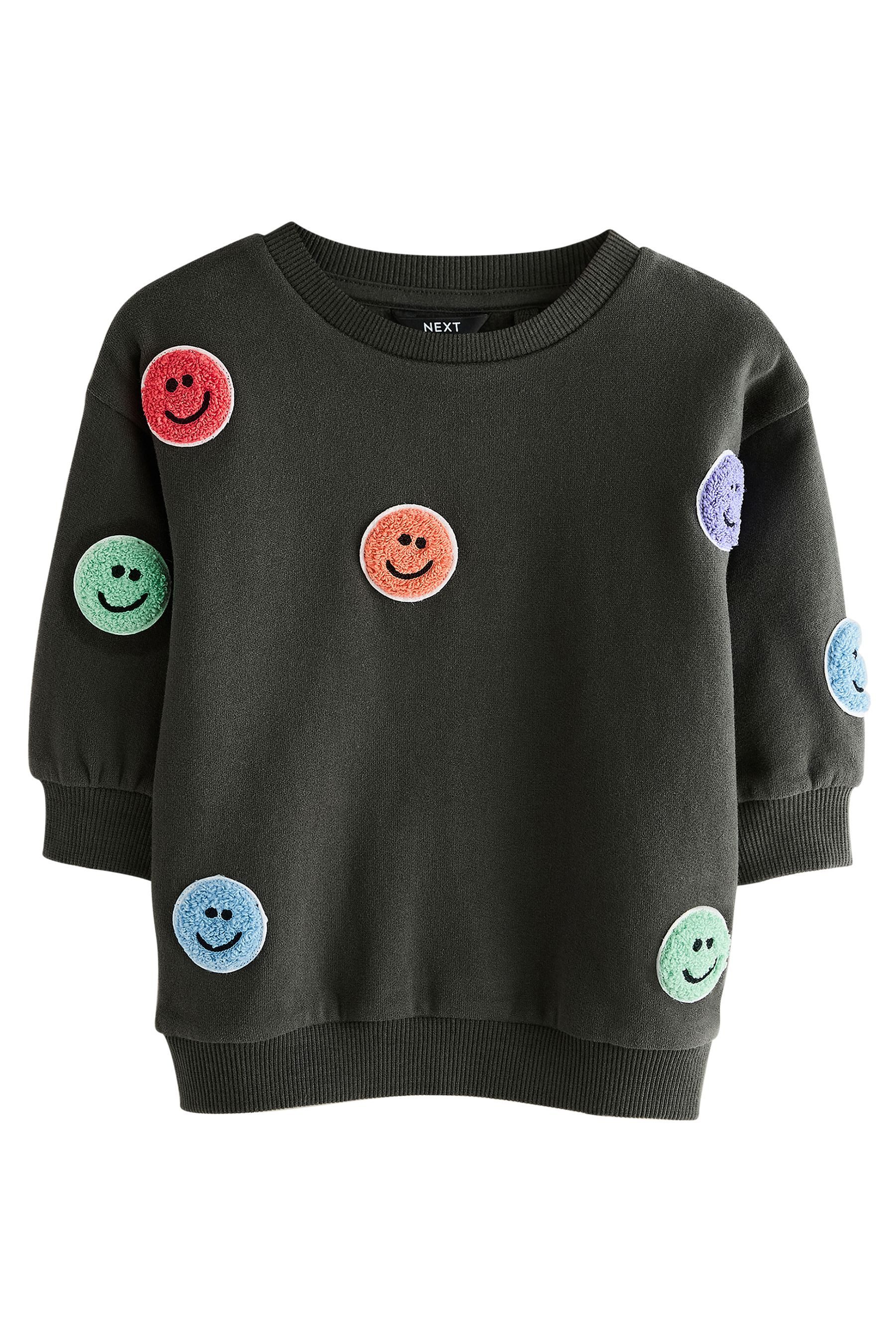 Next Sweatshirt Rundhals-Sweatshirt mit Stickerei (1-tlg) günstig online kaufen