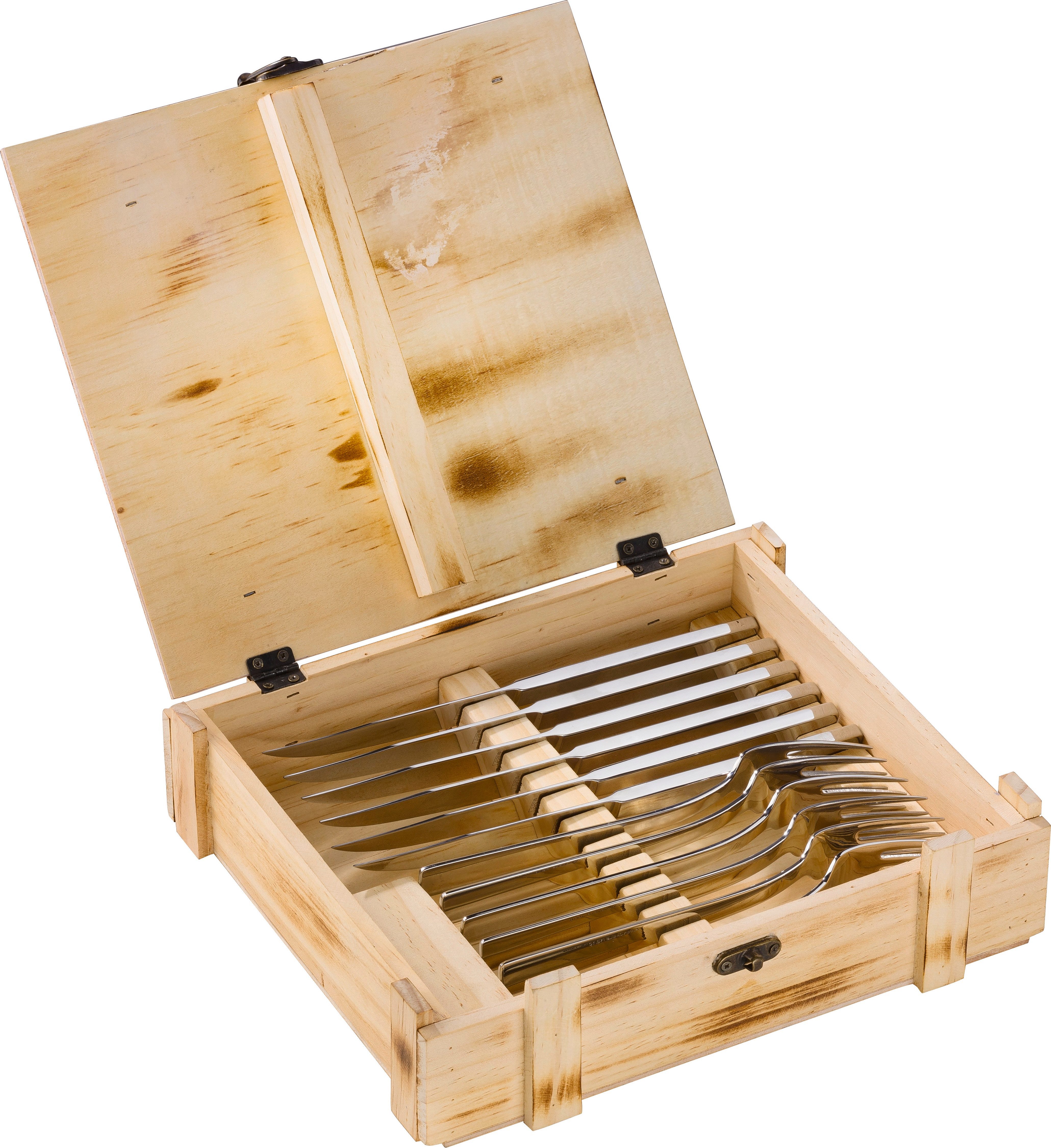 Zwilling Steakbesteck Specials (12-tlg), 6 Personen, Edelstahl 18/10, 18/10 Edelstahl, Rostfrei, Poliert, für bis zu sechs Personen