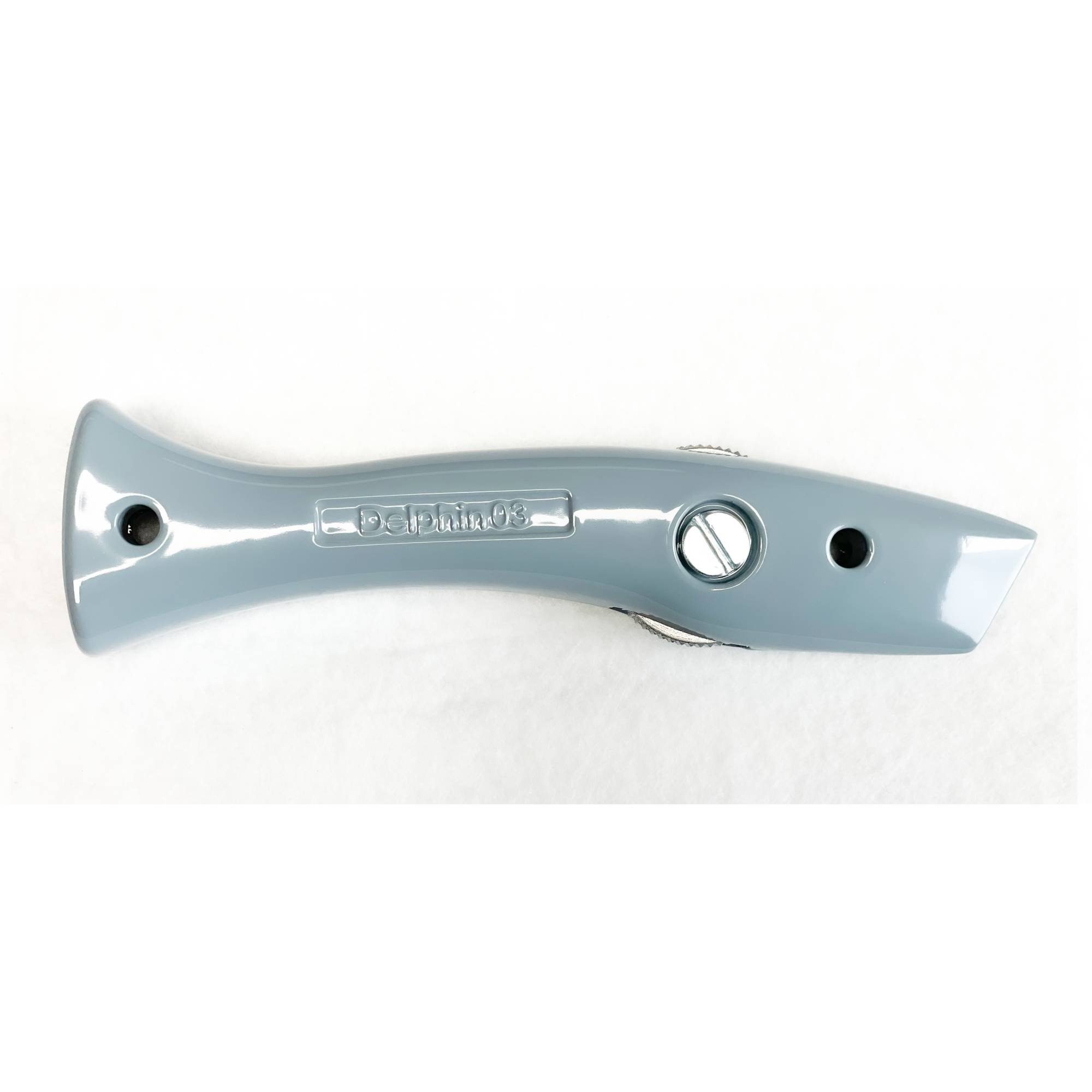 Delphin Cutter Delphin®-03 Style-Edition Hellgrau Cuttermesser Universalmesser