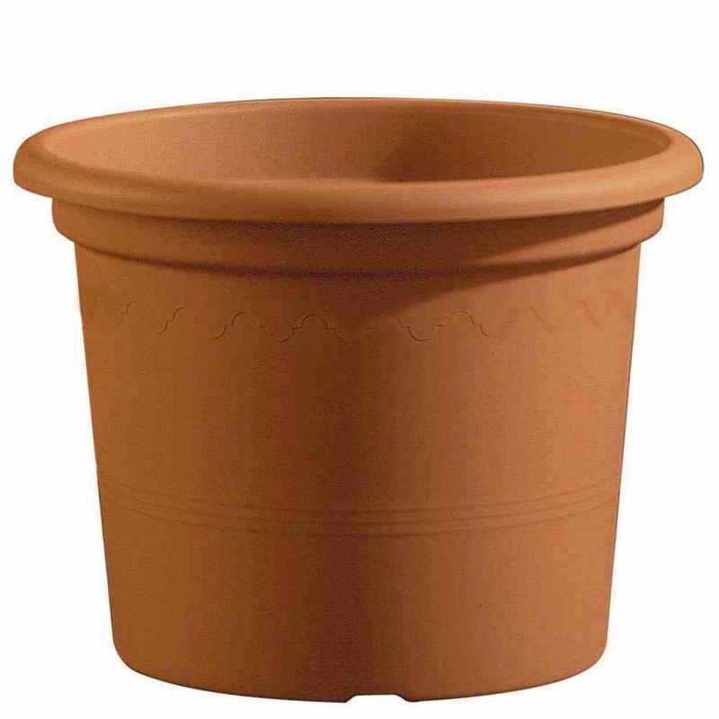 euro3plast Pflanzkübel Kübel GEO Ø 35 cm terracotta