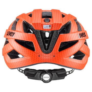 Uvex Fahrradhelm i-vo cc orange carbon-look mat