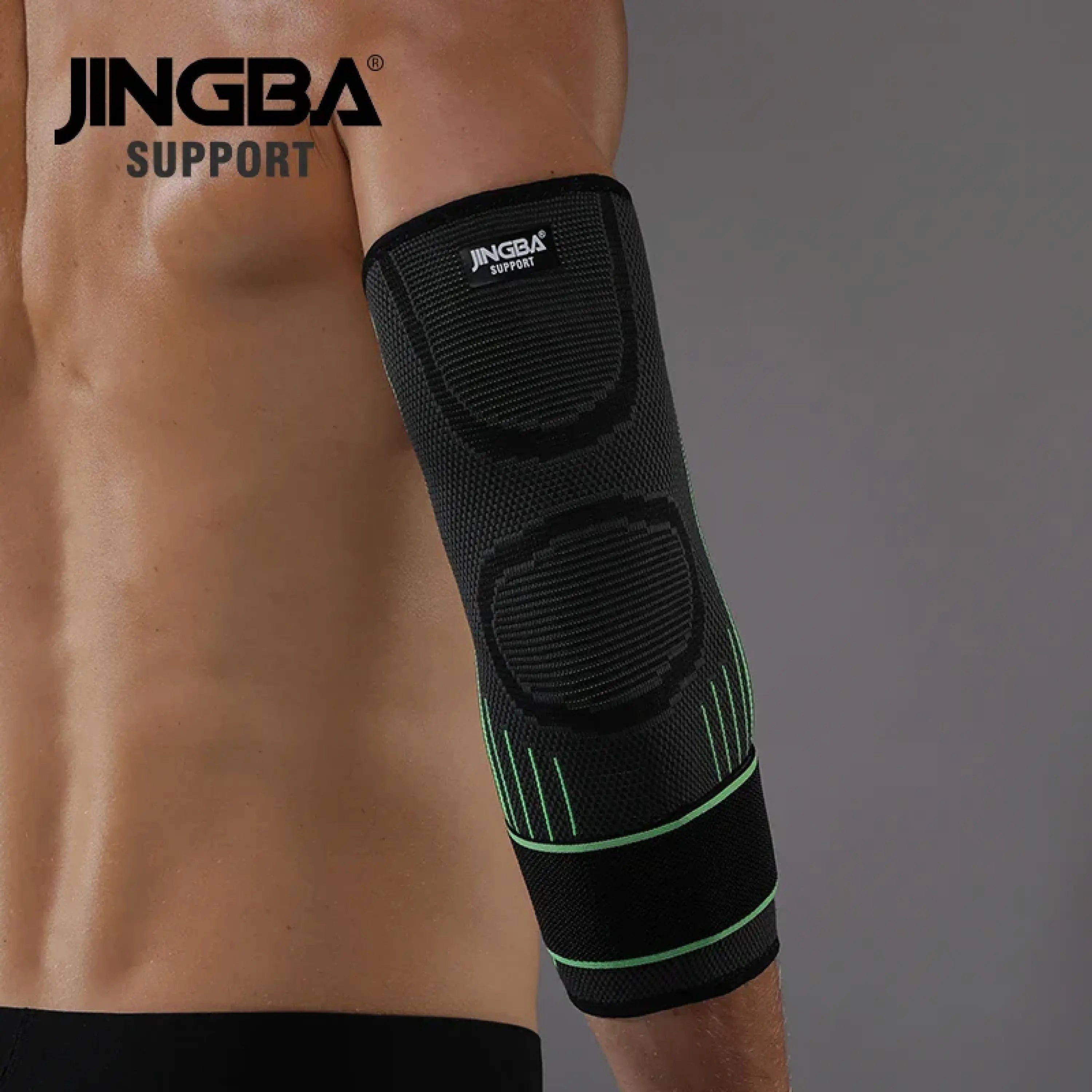 Sport-Knight® Ellenbogenbandage Ellenbogenbandage Sport & Alltag – mit/ohne Zusatz-Kompression
