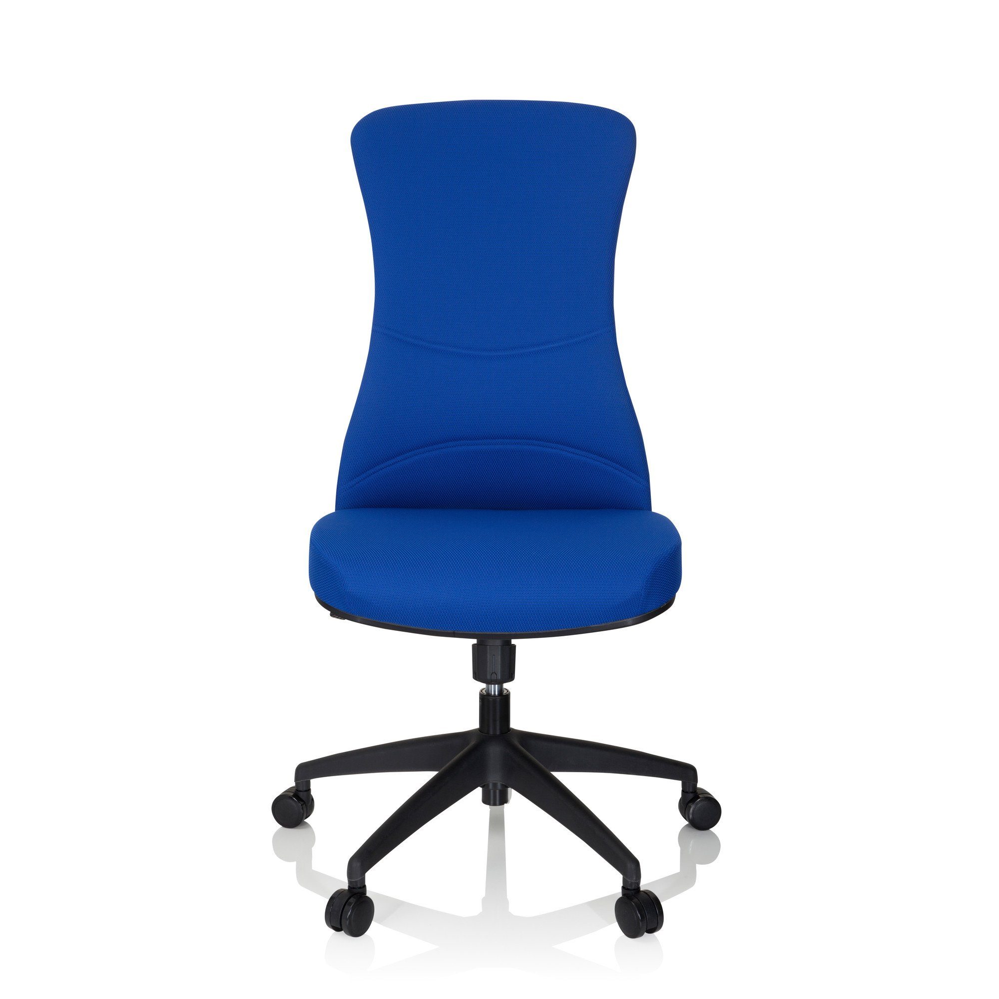 hjh OFFICE Drehstuhl Profi Bürostuhl OFFICE XT Stoff ohne Armlehnen (1 St), Schreibtischstuhl ergonomisch Blau