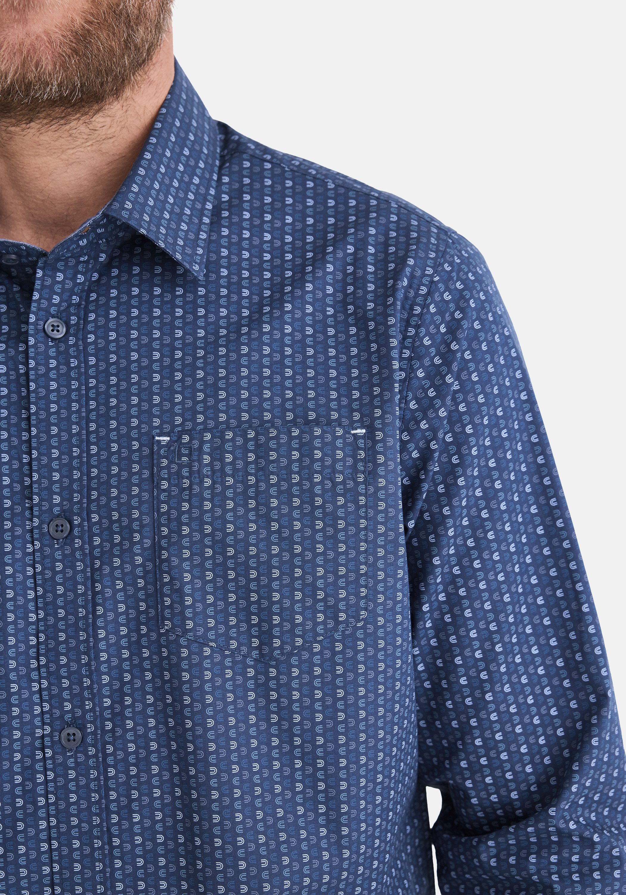 Stooker Men Langarmhemd HUGH Hemd Langarm Regular Fit Langarm Hemd Regular Fit für Herren