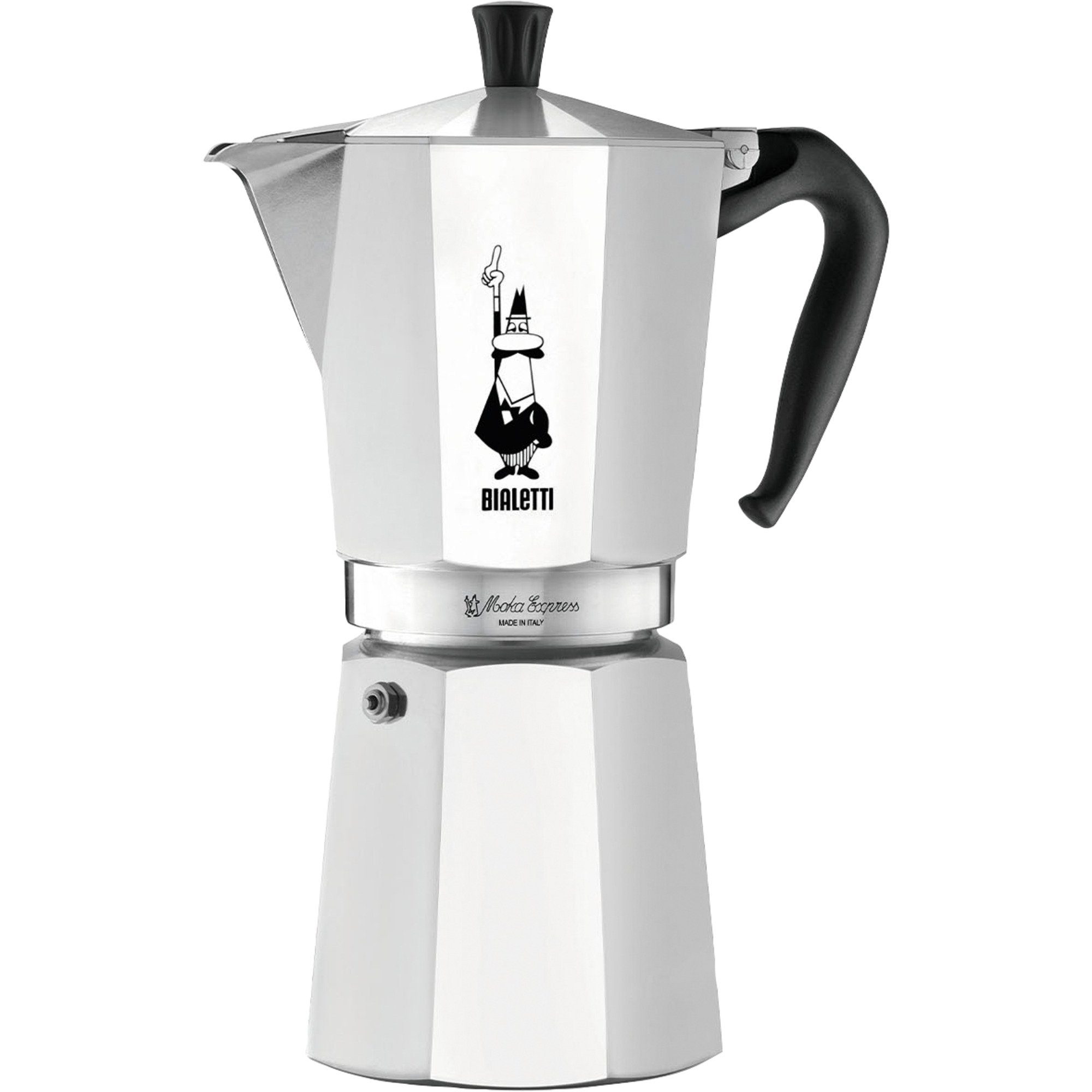 (18 Moka Espressomaschine, Kaffeebereiter Bialetti Express, BIALETTI