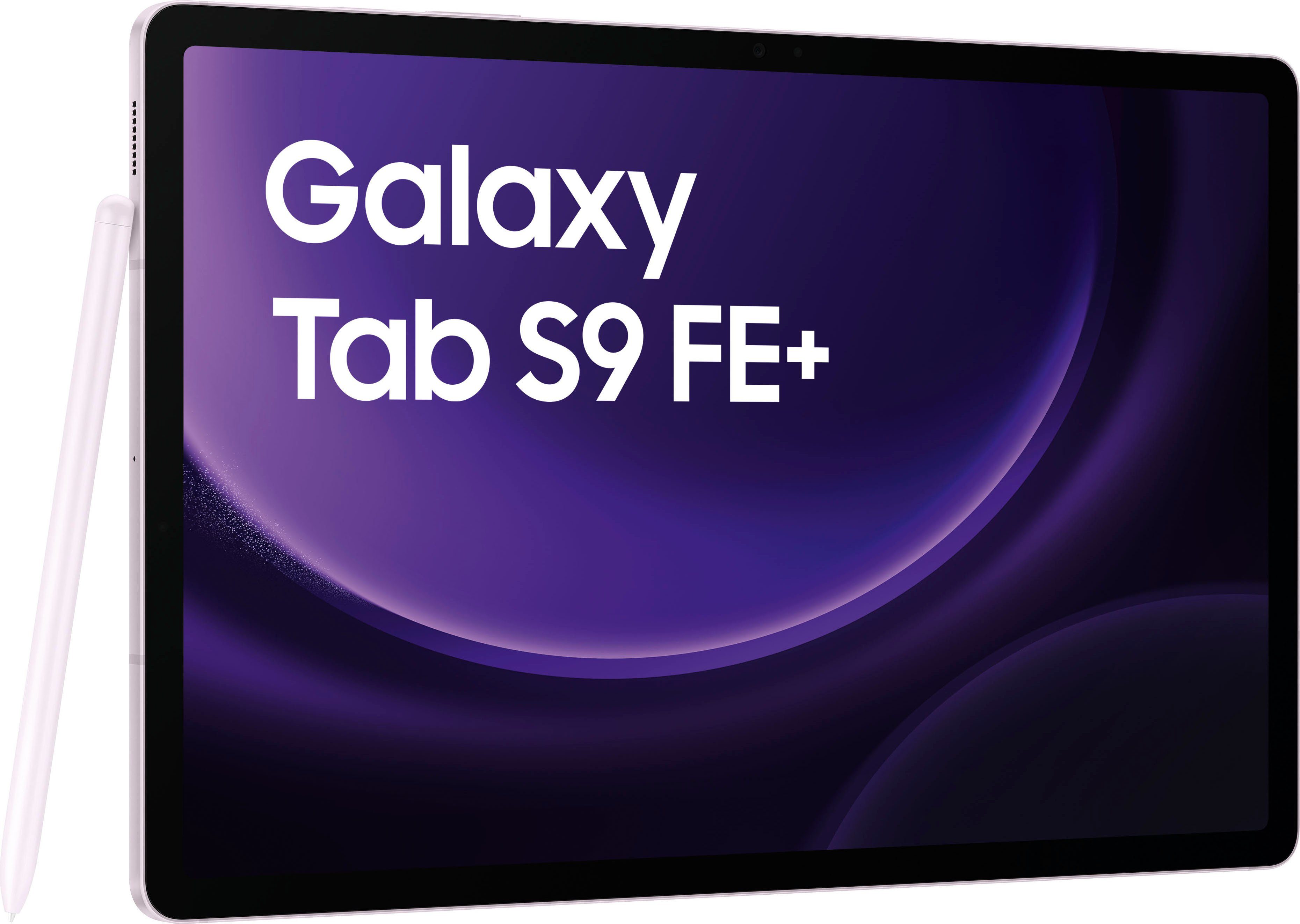 Android,One (12,4", Galaxy lavender S9 Tab FE+ 128 GB, Samsung UI,Knox) Tablet