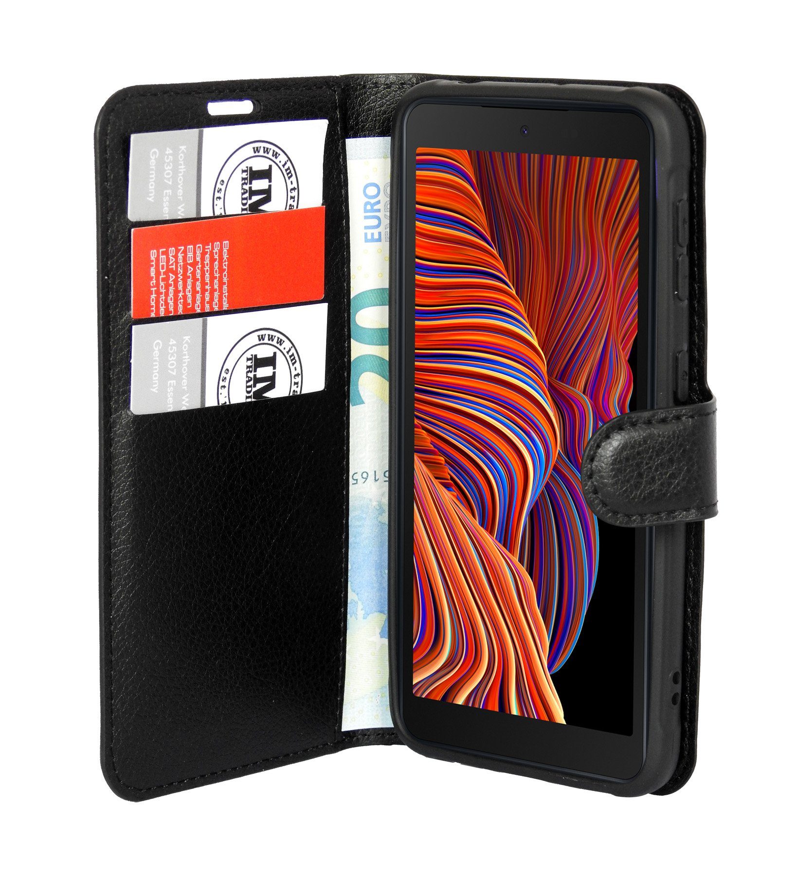 COFI 1453 Handyhülle Schutzhülle mit Standfunktion kompatibel mit SAMSUNG GALAXY XCOVER 7