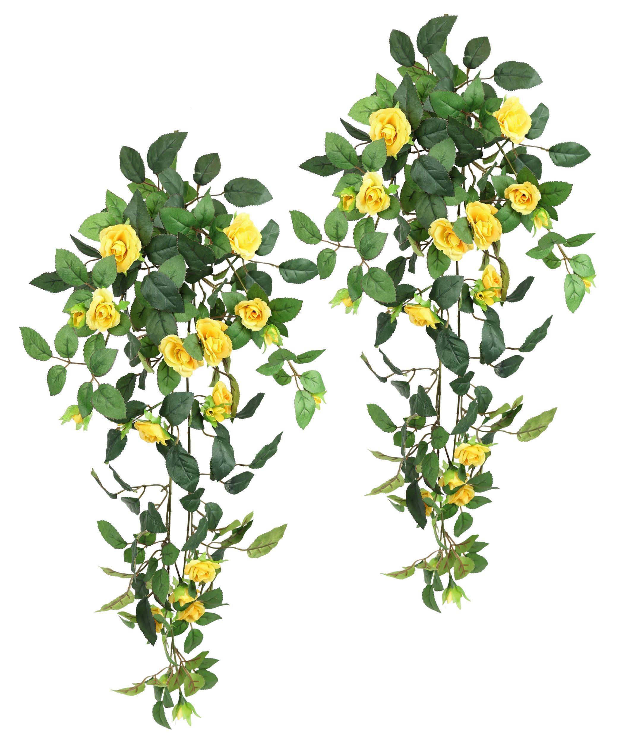 Kunstblume Künstlicher Rosenhänger, I.GE.A., Höhe 74 günstig online kaufen