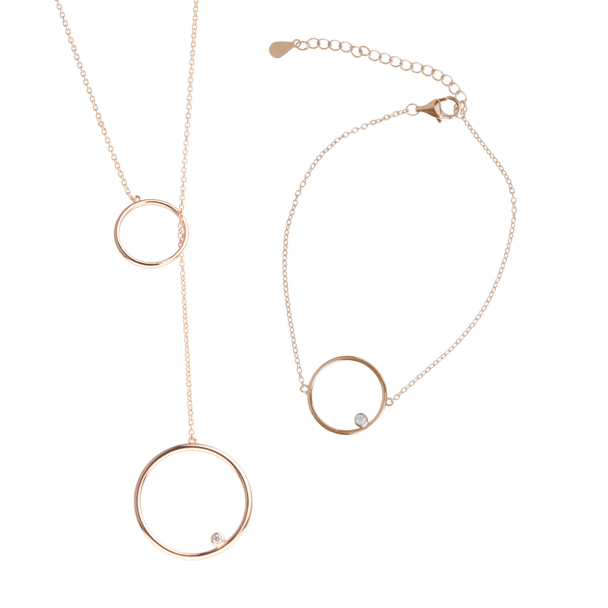 Schmuckset Schmuck-Set Echtsilber