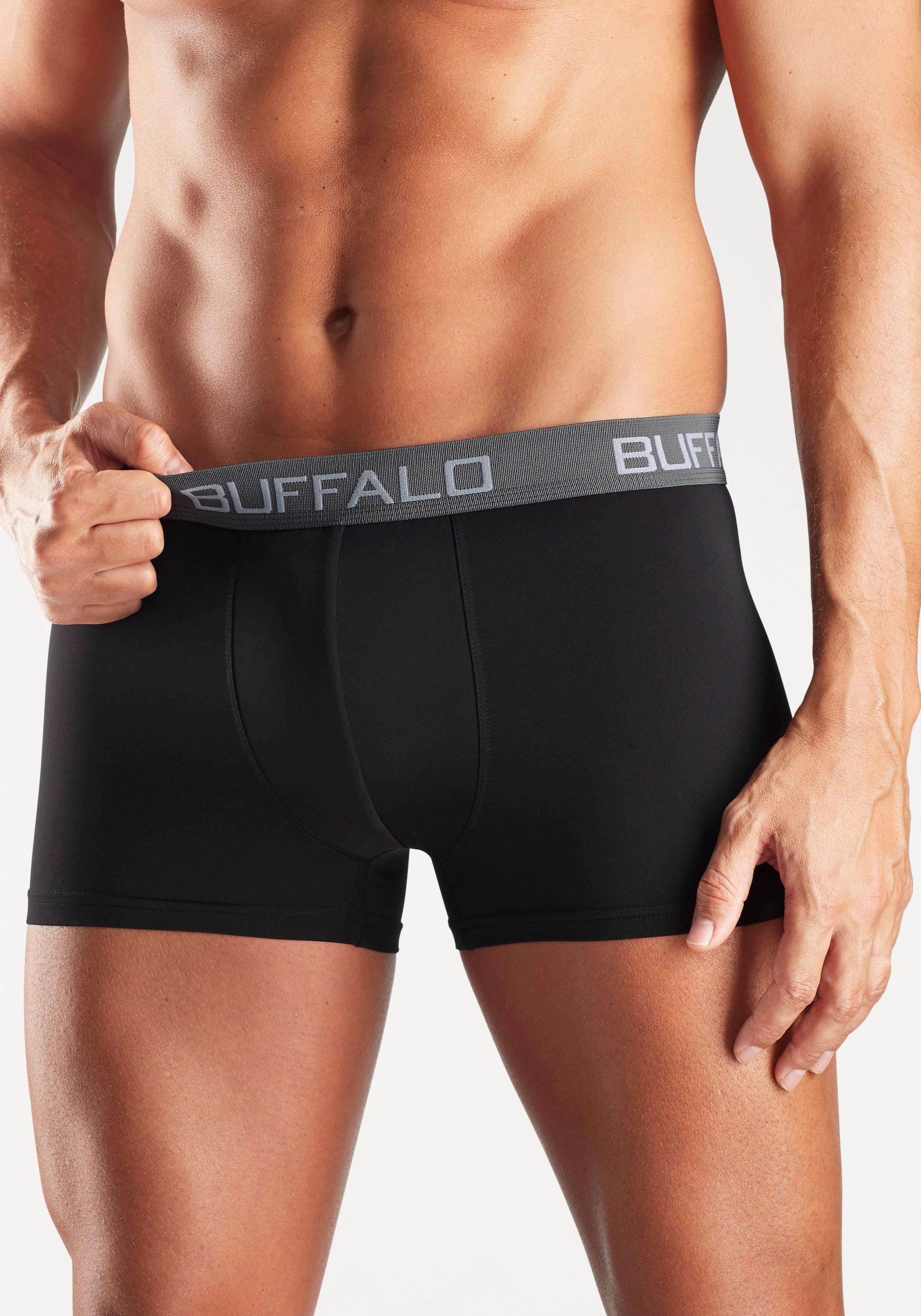 Buffalo Boxer Boxershorts für Herren (Packung, 4-St) aus Baumwoll-Mix – Bild 3 von 5
