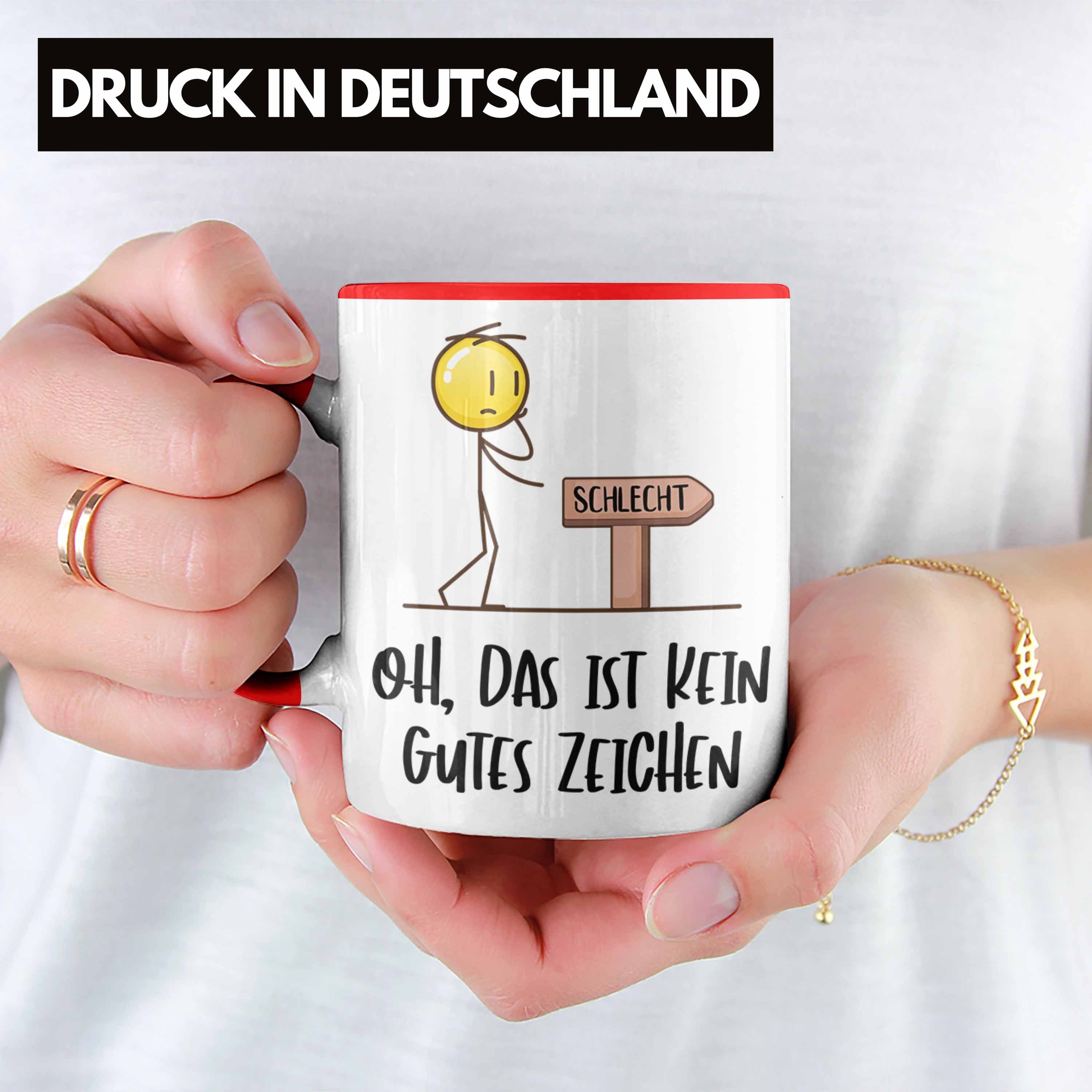 Spruch Herren Trendation Gutes Das Witzige Funny Coole Trendation Ist Fun - Rot Kein Tasse Zeichen Männer Sprüche Tasse