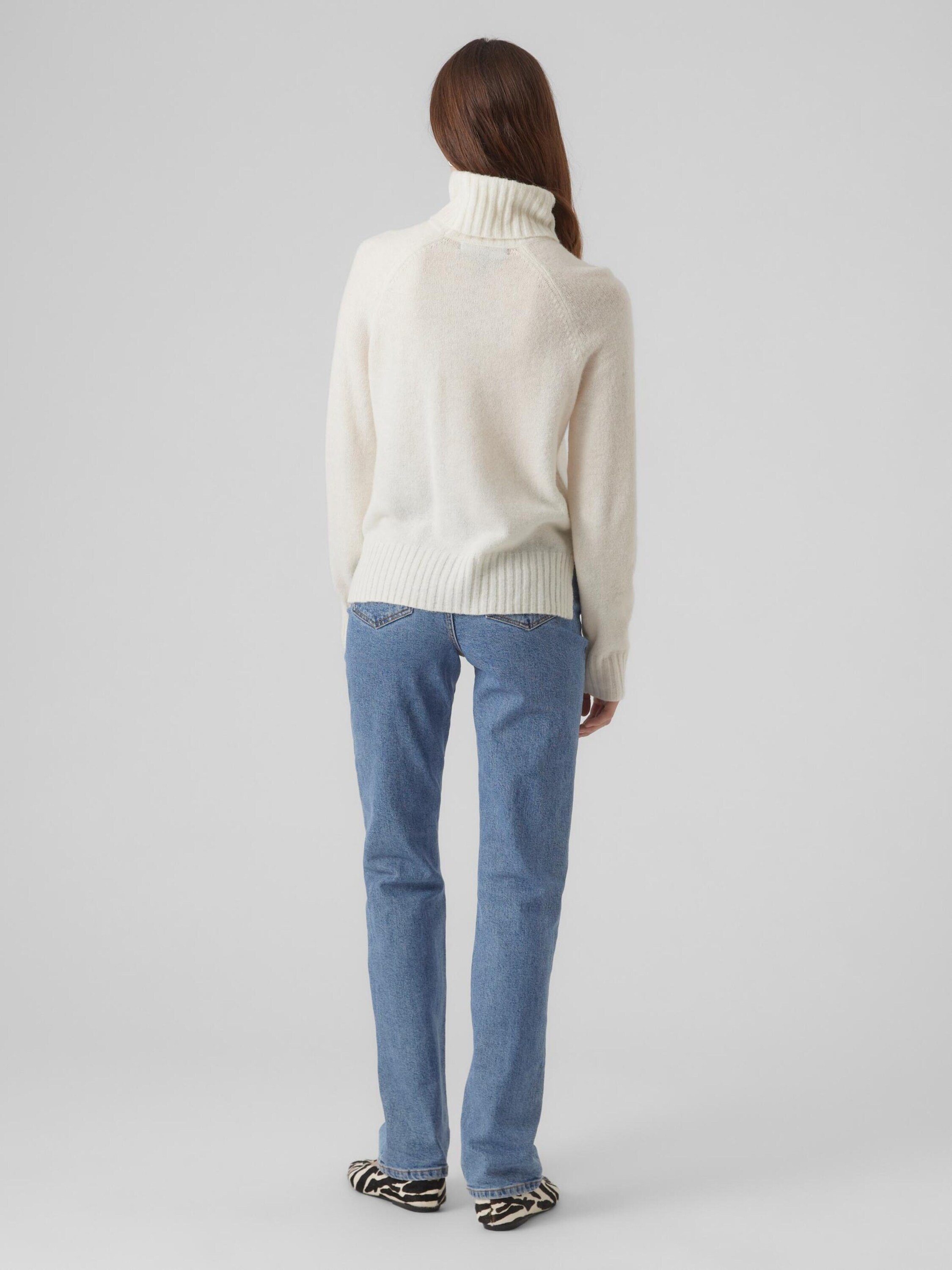 Vero Moda Rollkragenpullover DANIELA (1-tlg) Plain/ohne günstig online kaufen