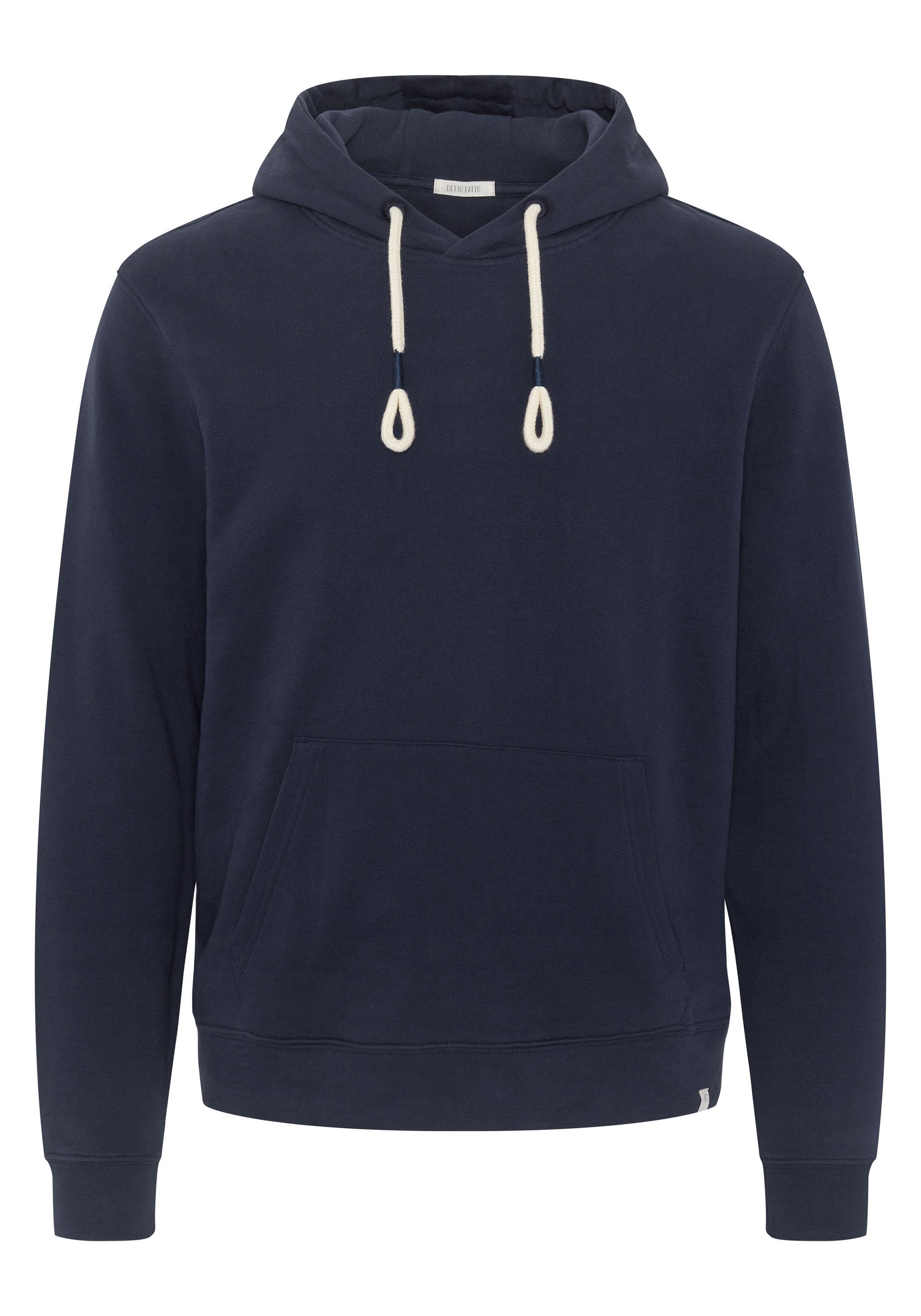Detto Fatto Kapuzensweatshirt im Basic-Stil günstig online kaufen