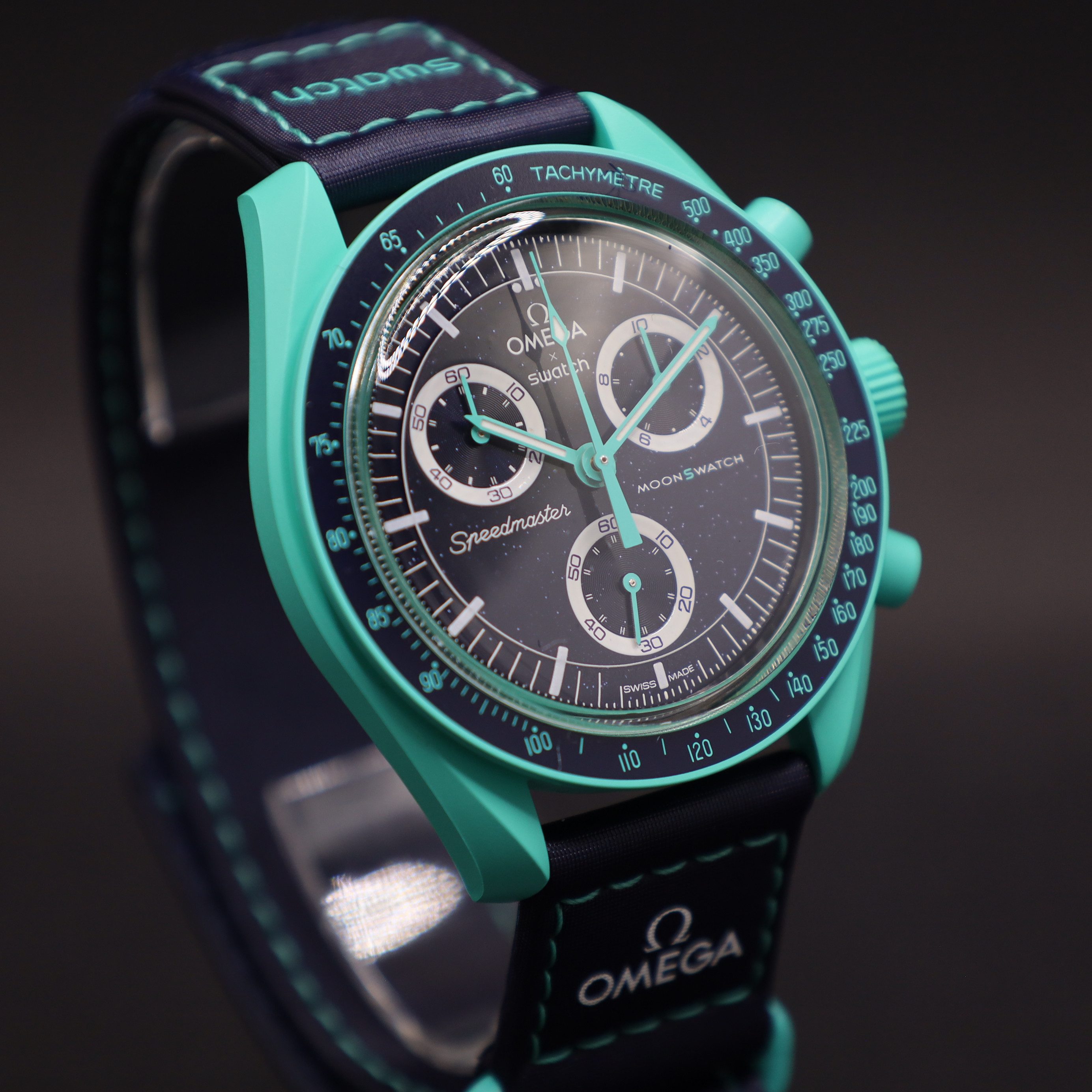 Swatch Chronograph Swatch Omega Bioceramic Moonswatch Mission on Earth - Po günstig online kaufen